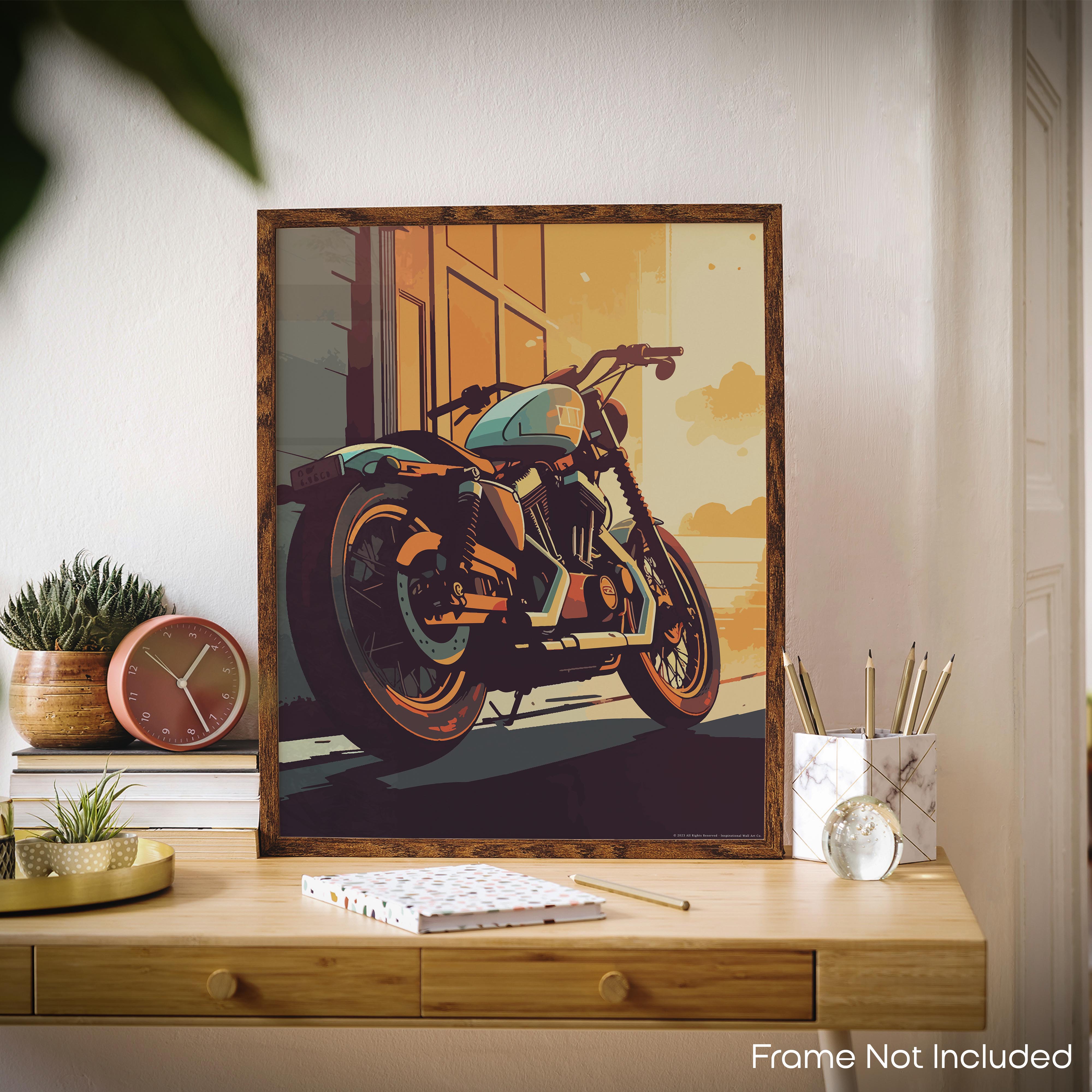 Two - Motorcycle Poster