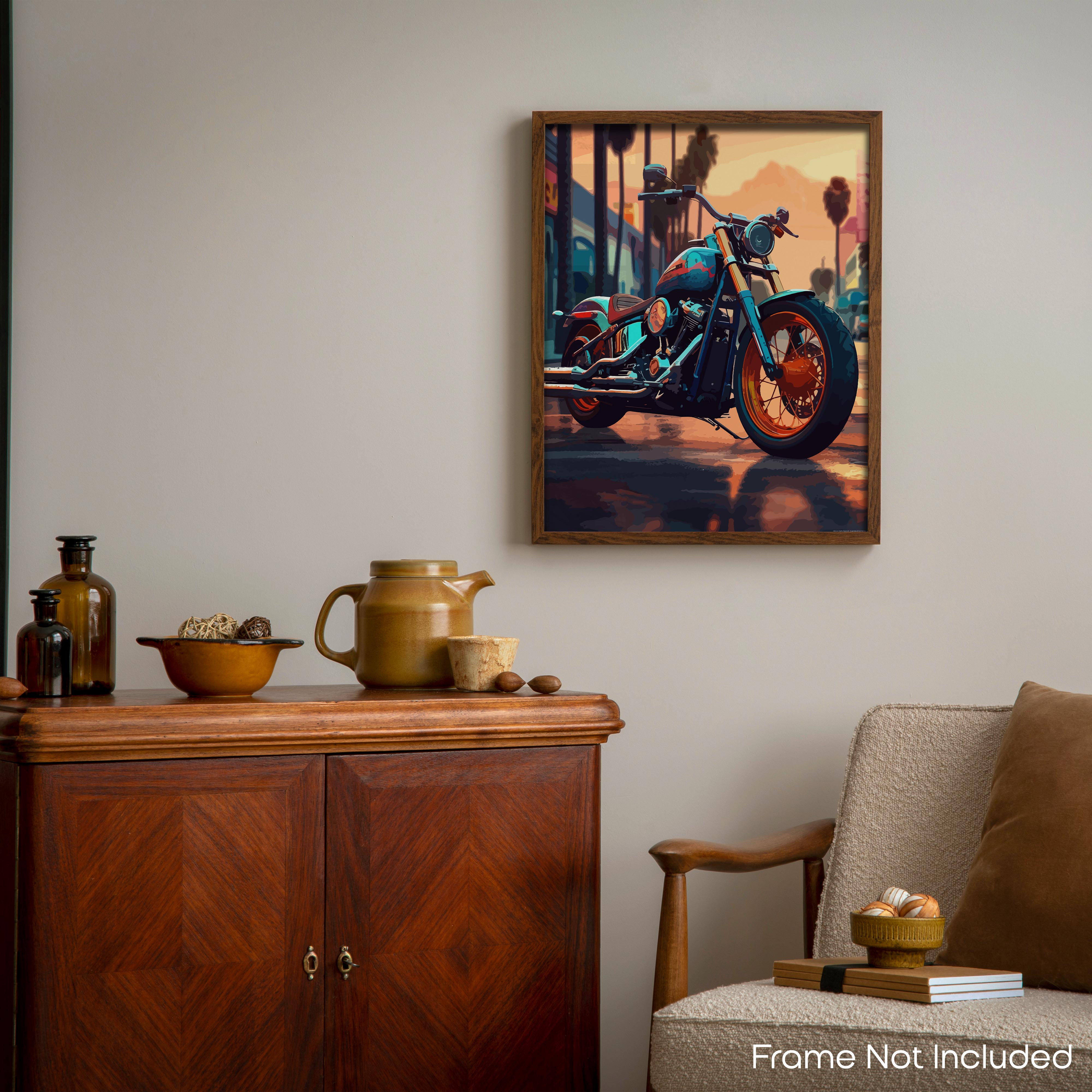 Compact - Motorcycle Poster