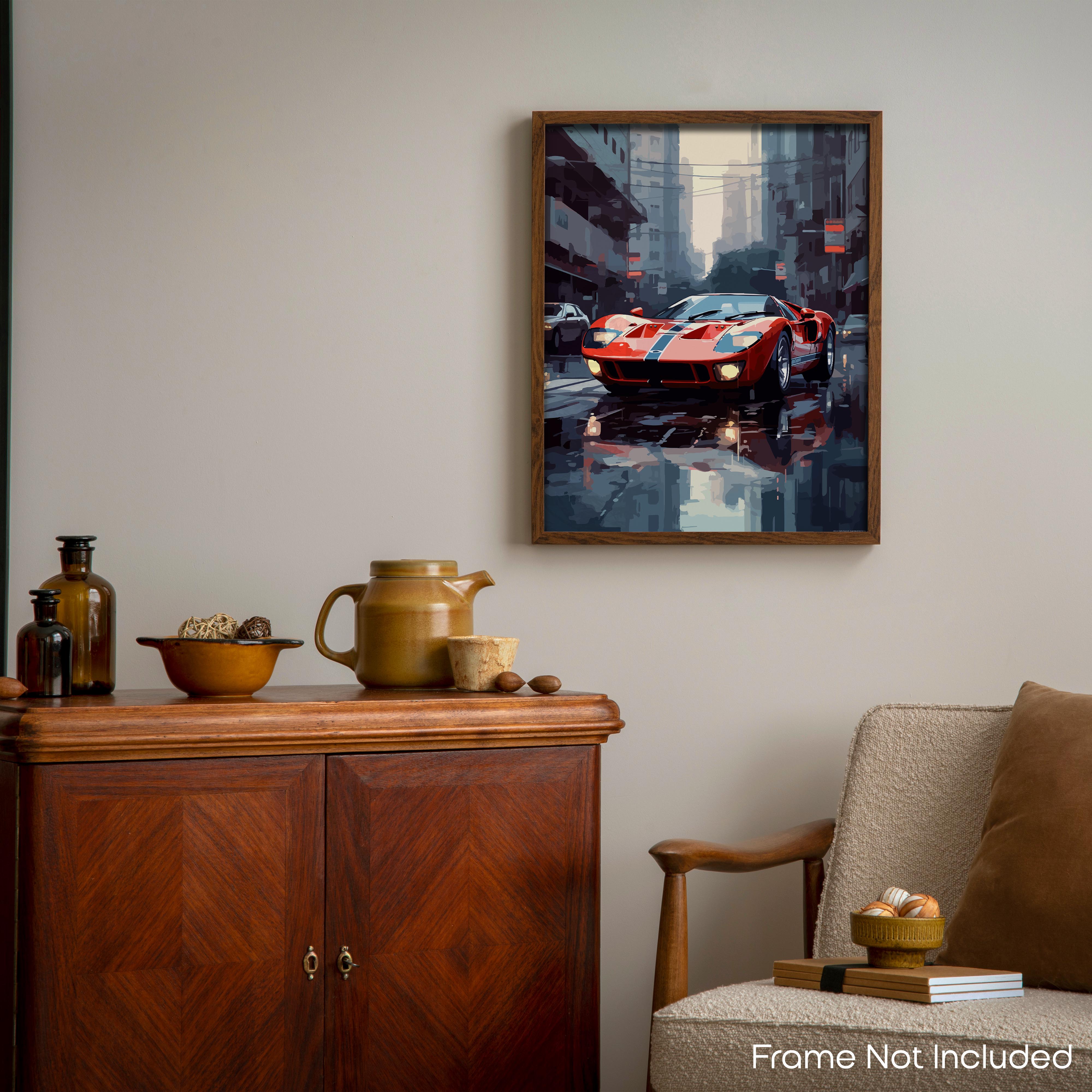 Radiant - Car Poster