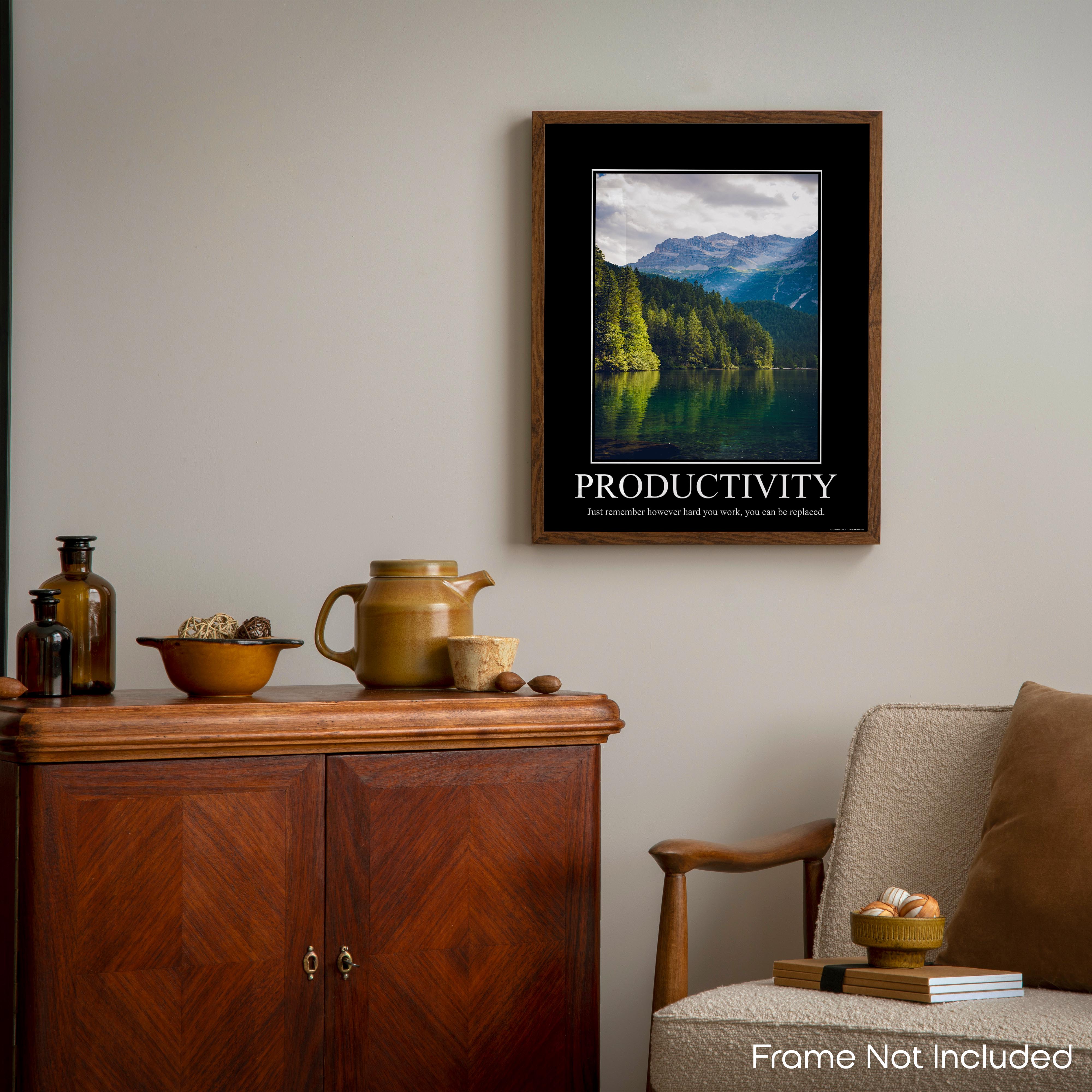 Productivity - Demotivational Poster