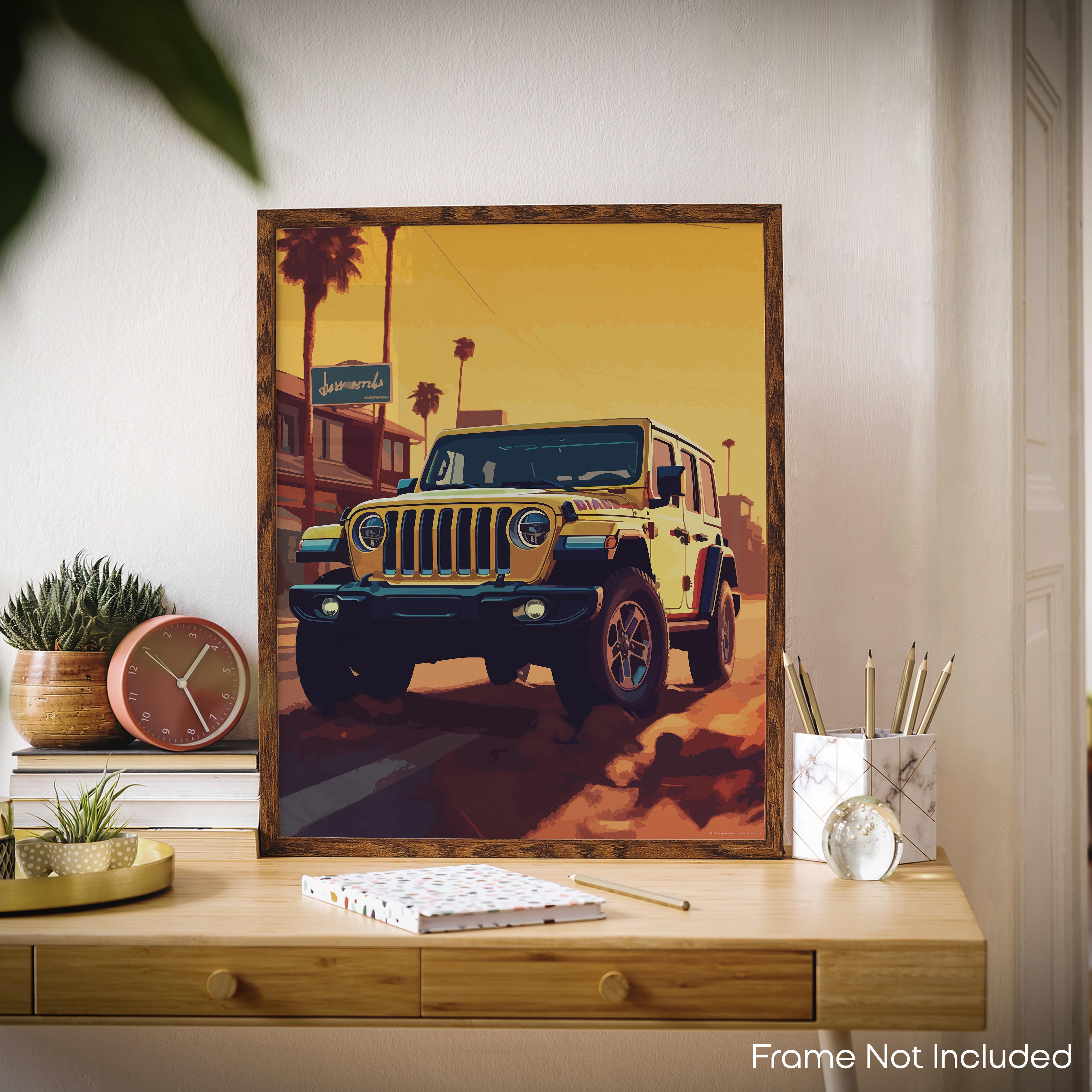 Adventure - Car Poster