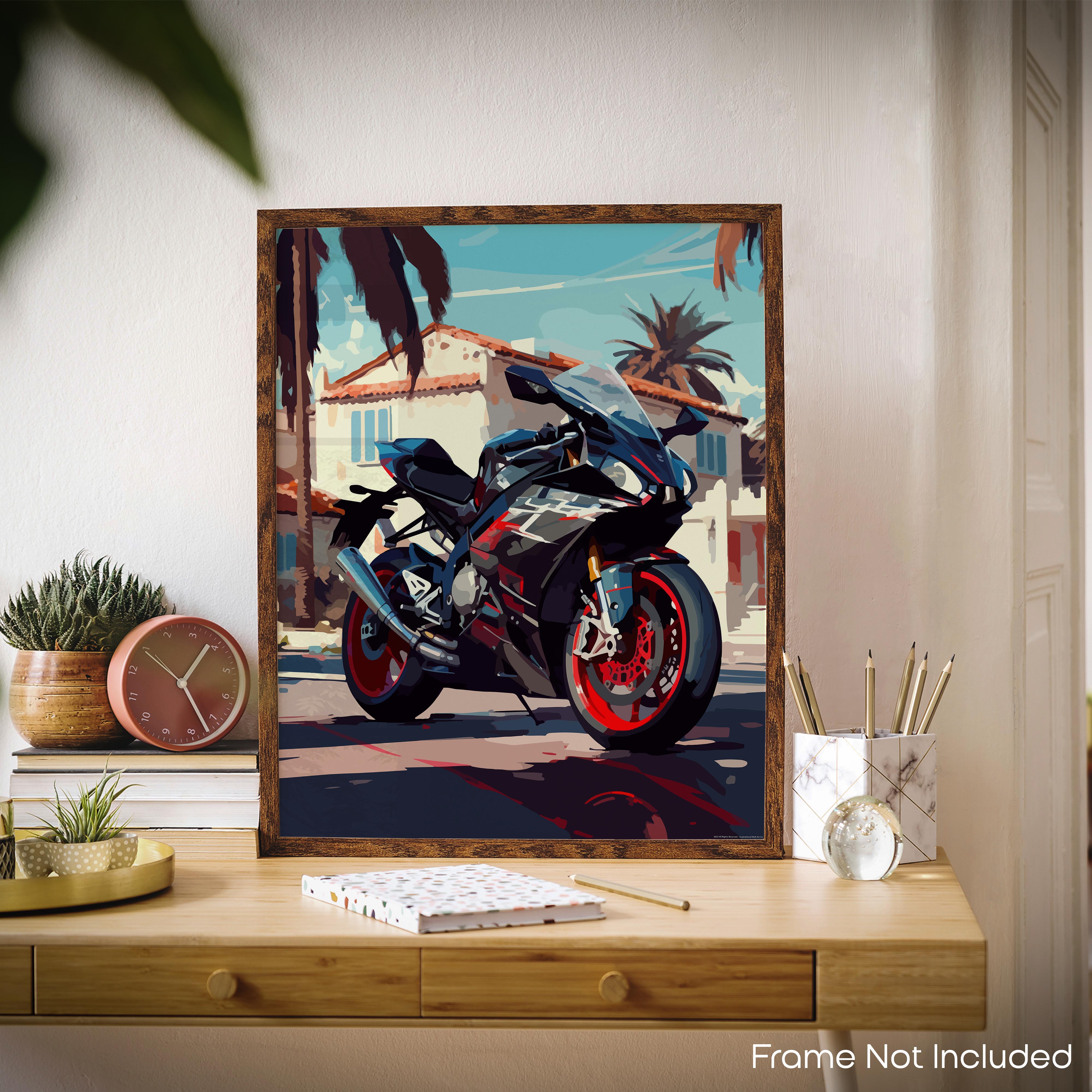 Opulent - Motorcycle Poster