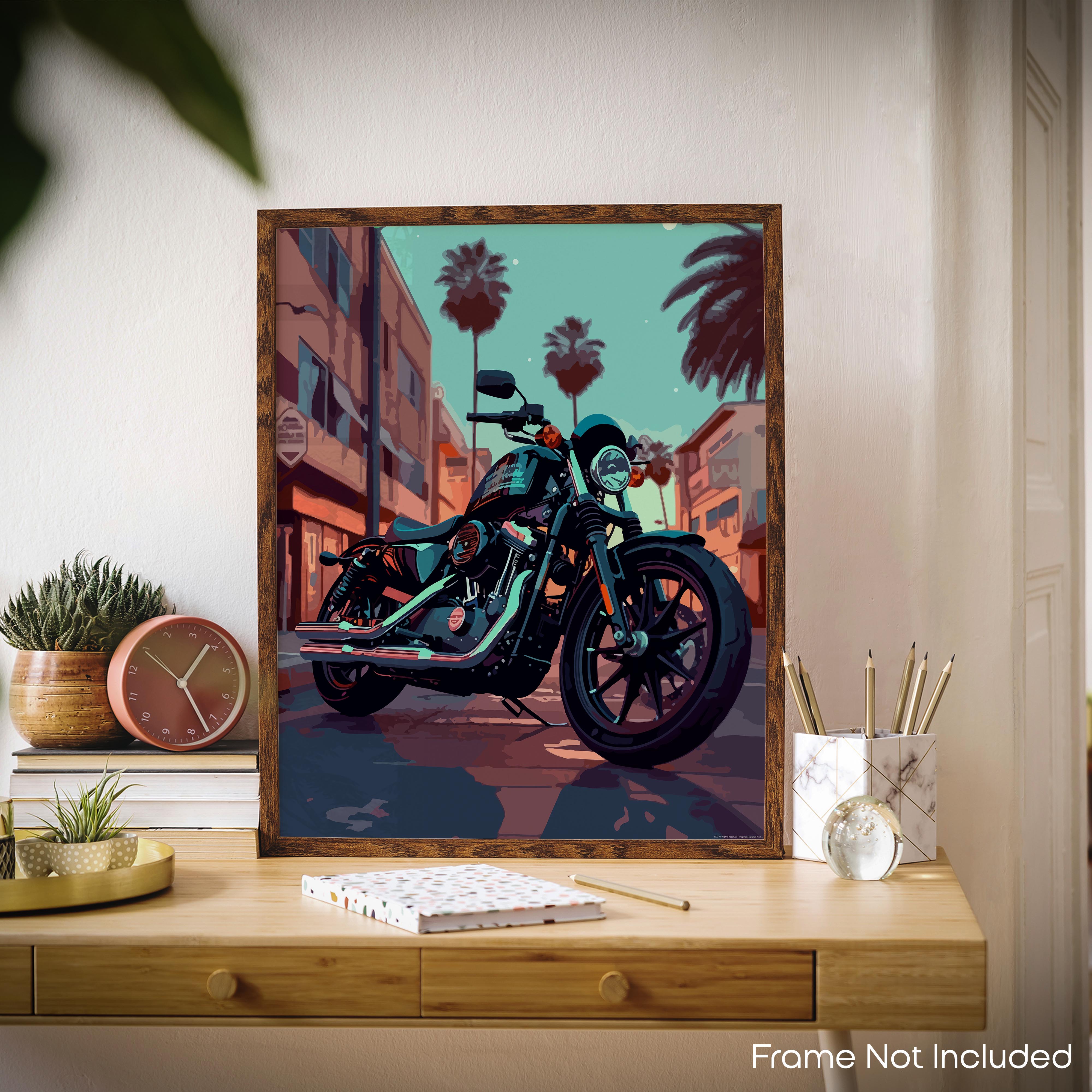 Intense - Motorcycle Poster