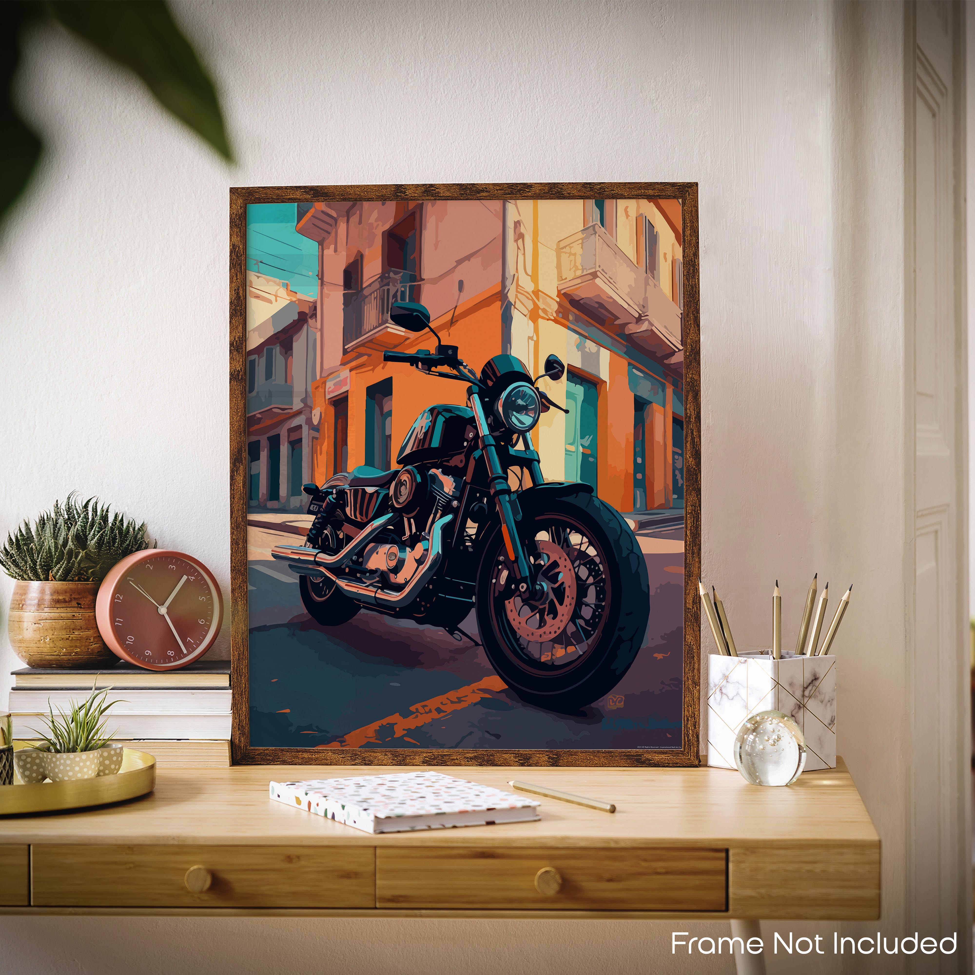 Harmonious - Motorcycle Poster