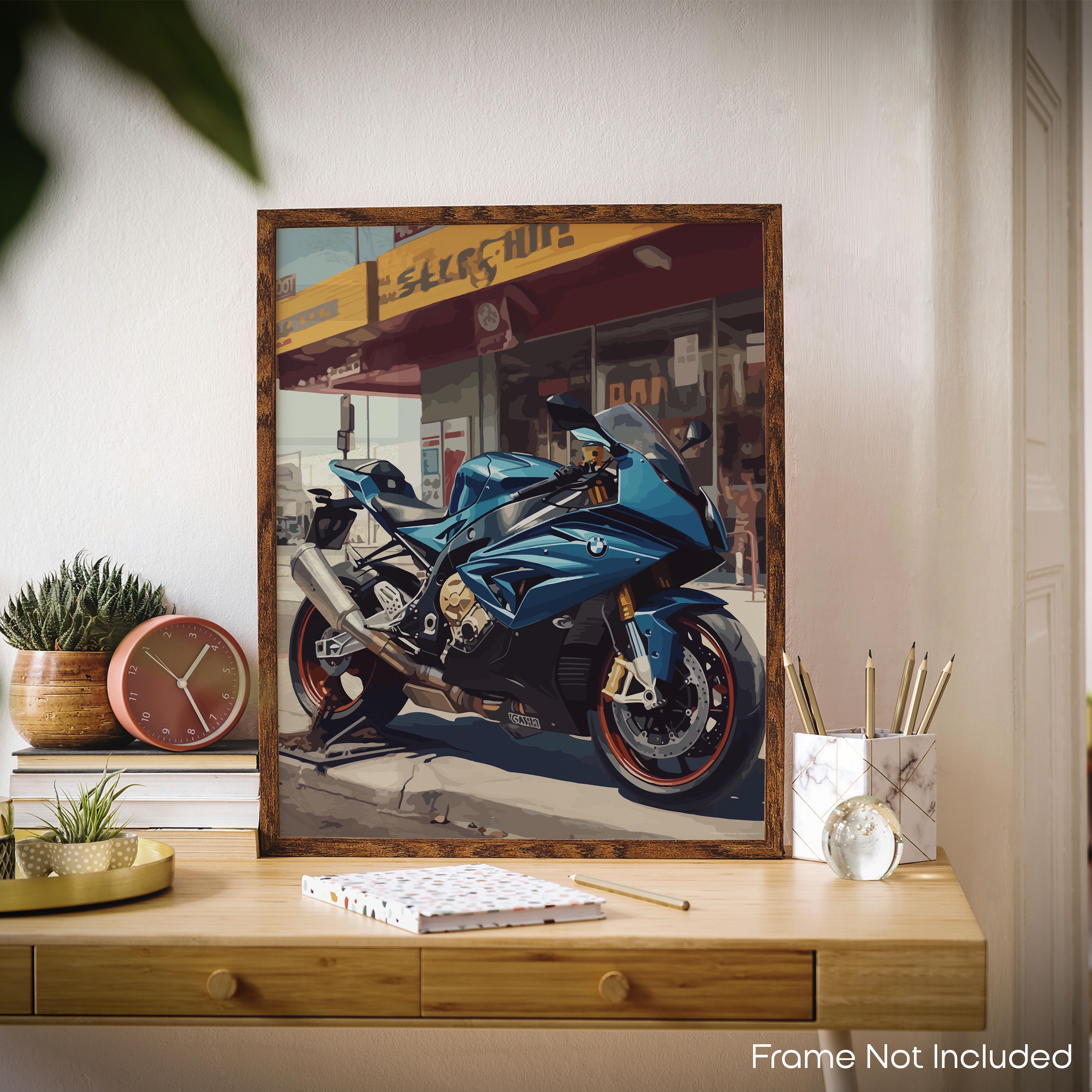 Thrill - Motorcycle Poster