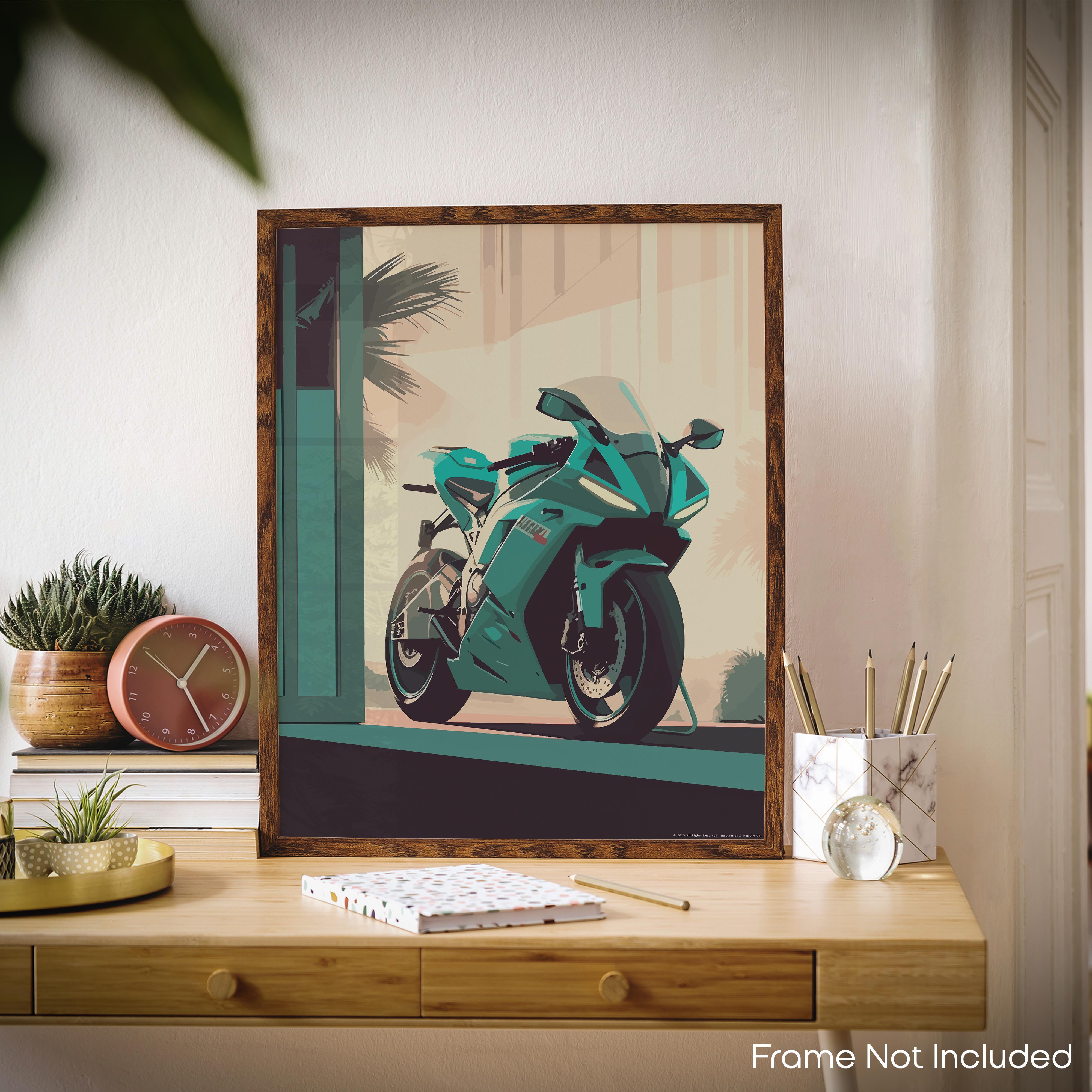 Cruising Delight - Motorcycle Poster