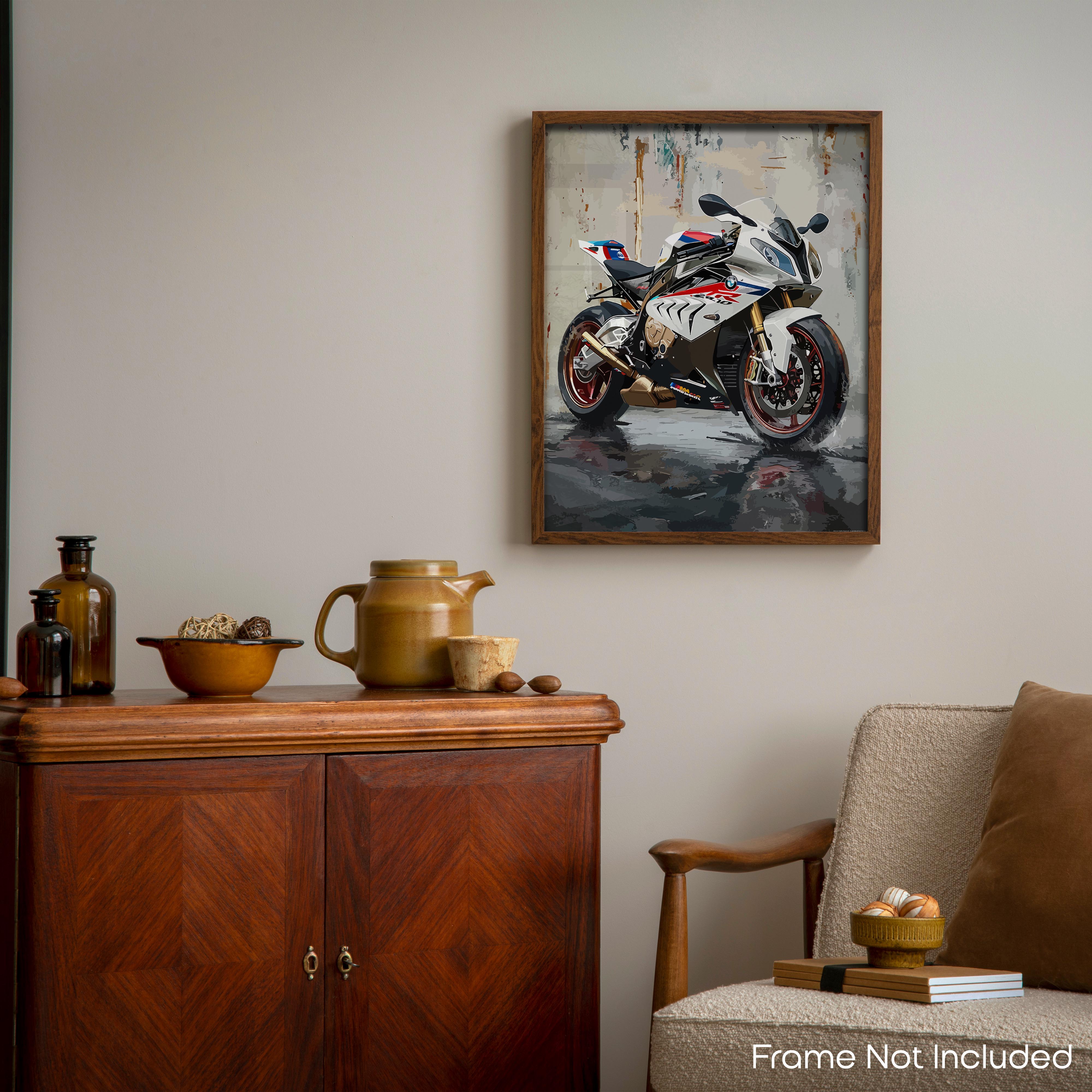 Rugged - Motorcycle Poster