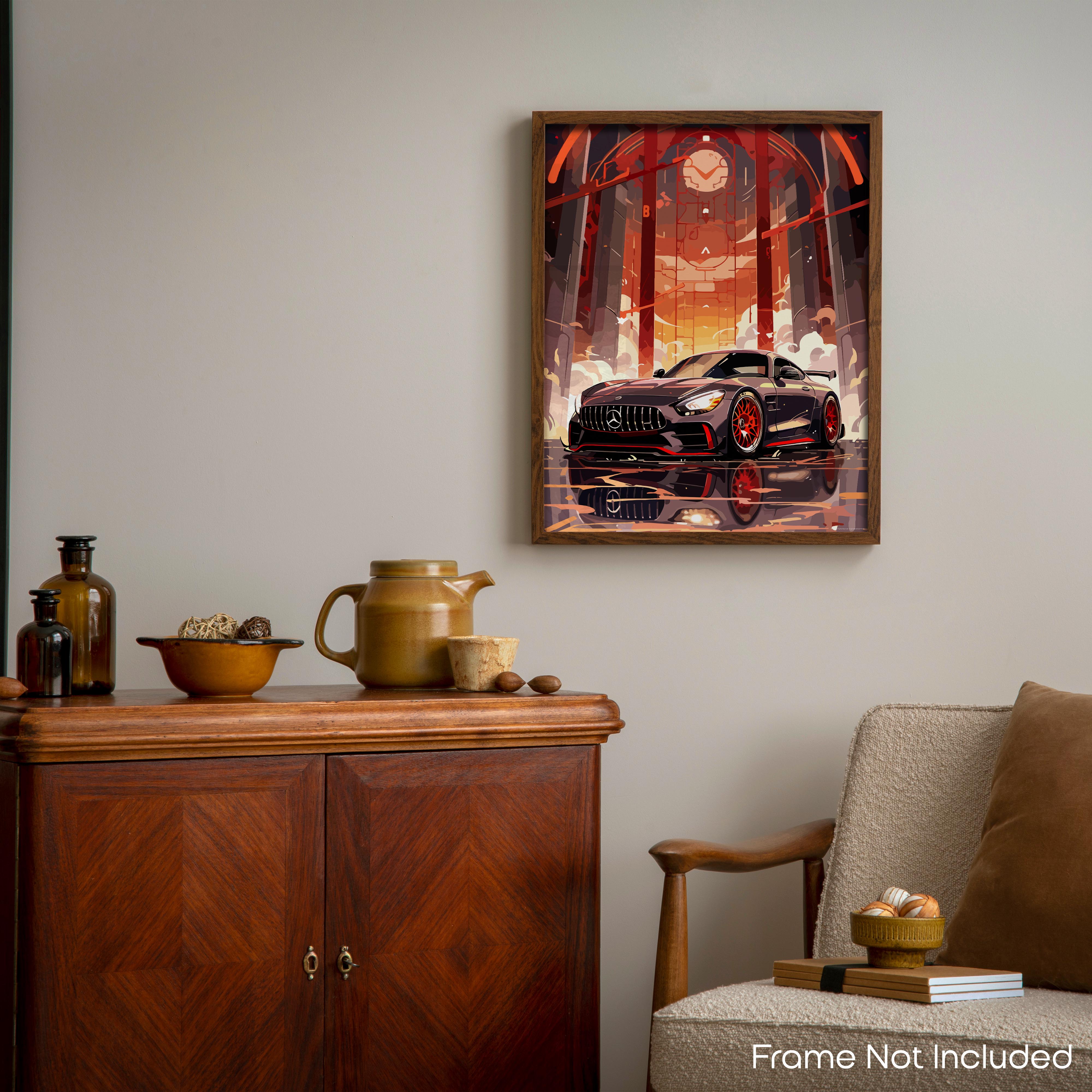 Elegance - Car Poster
