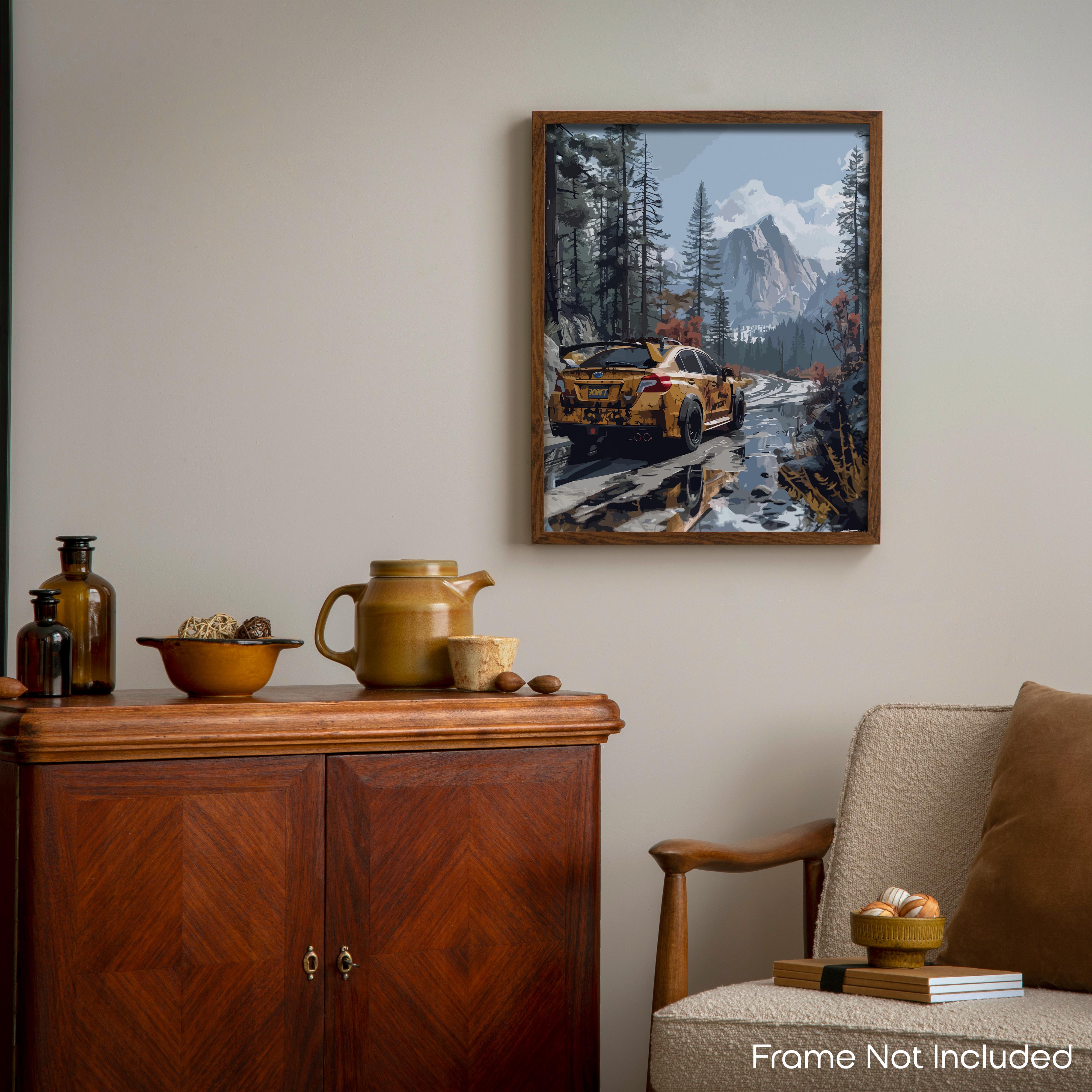 Admirable - Car Poster