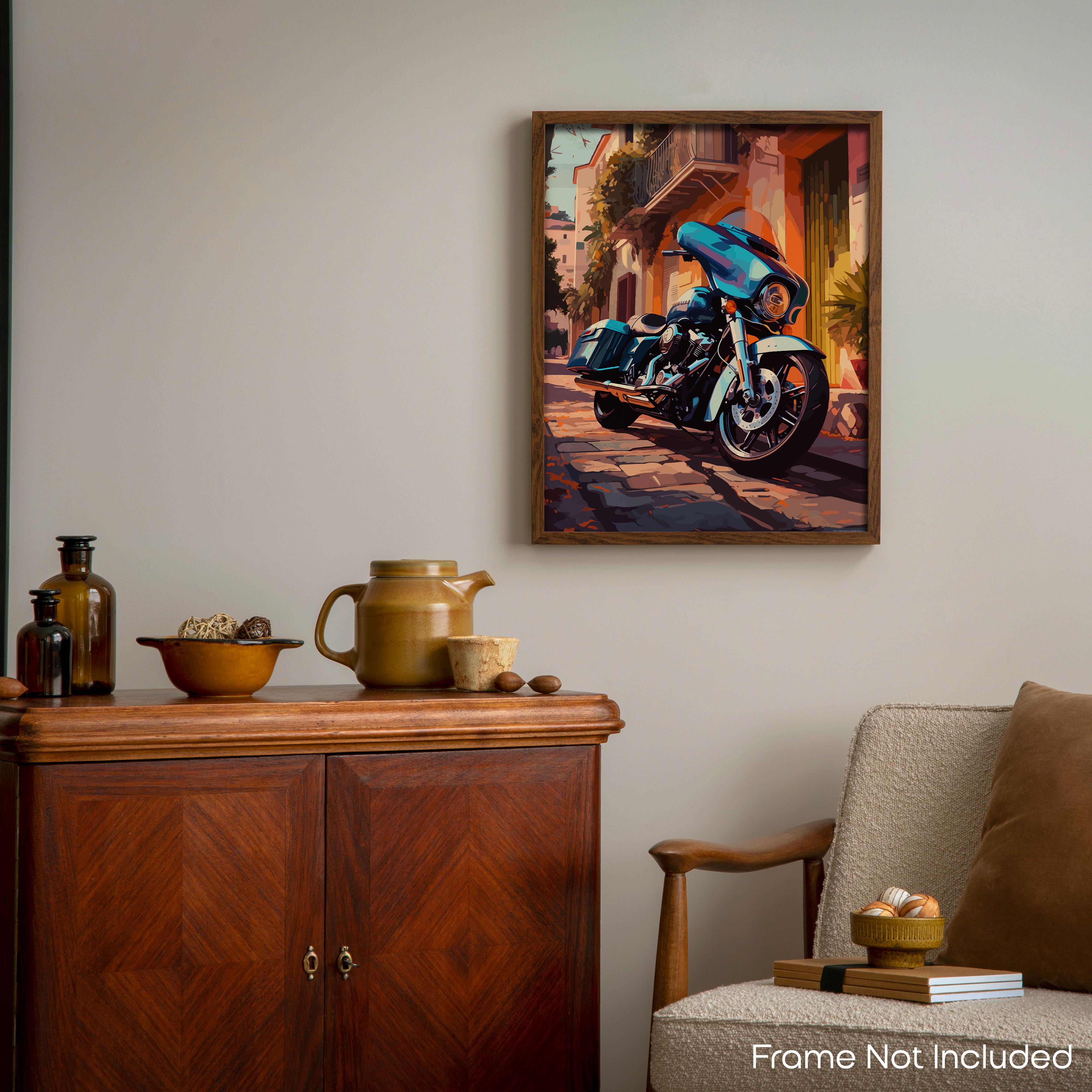 Controlled - Motorcycle Poster