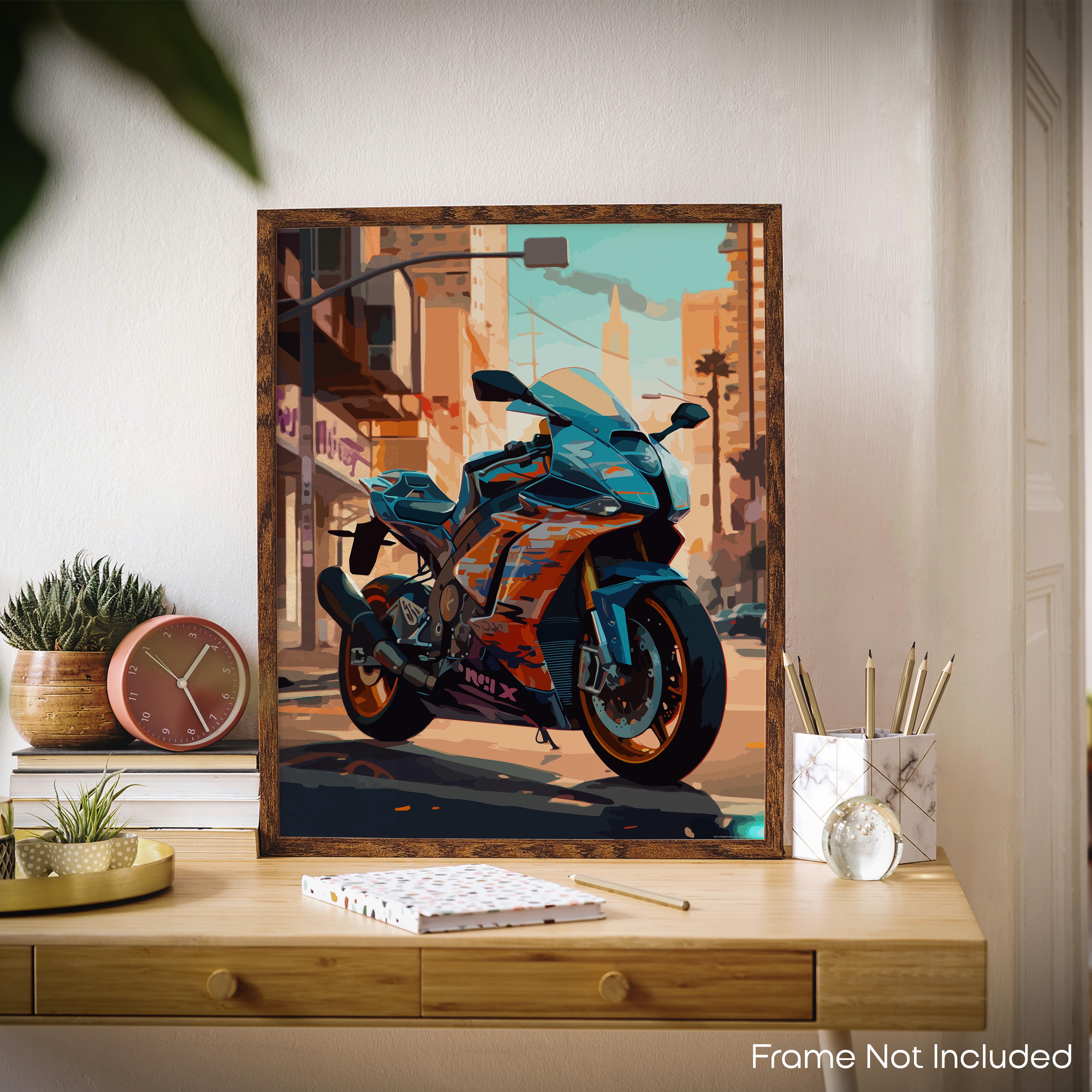 Extravagant - Motorcycle Poster