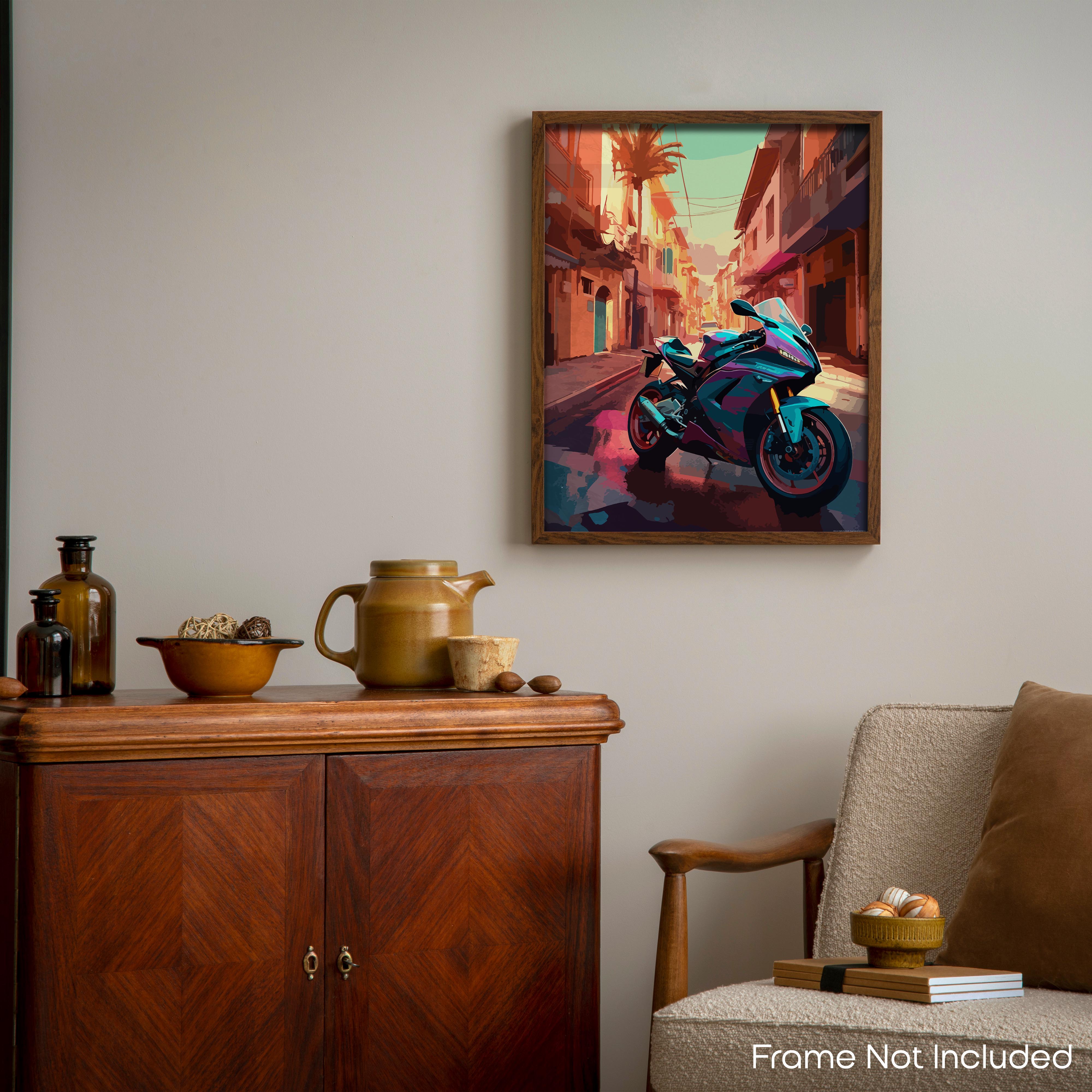 Breathtaking - Motorcycle Poster