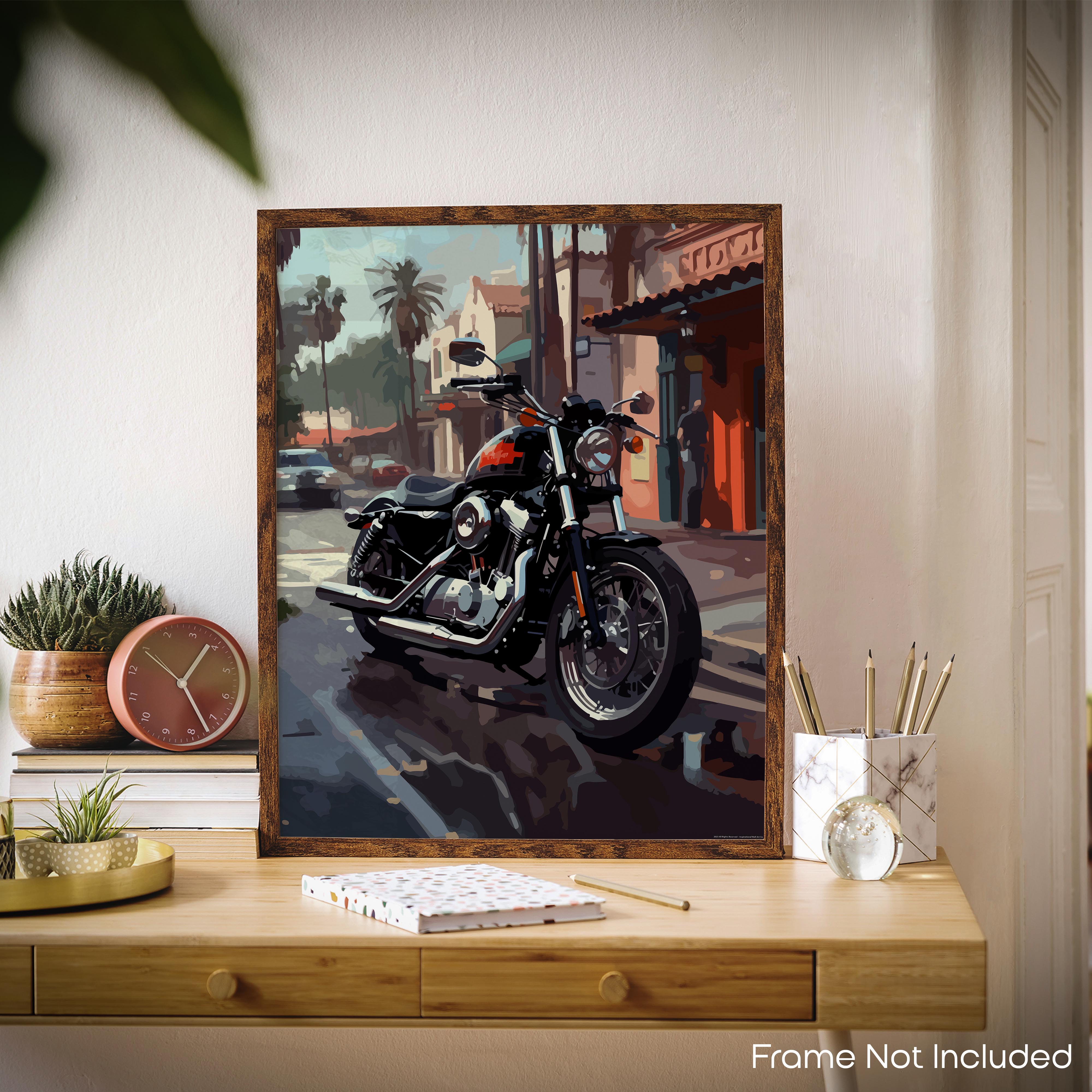 Invigorating - Motorcycle Poster