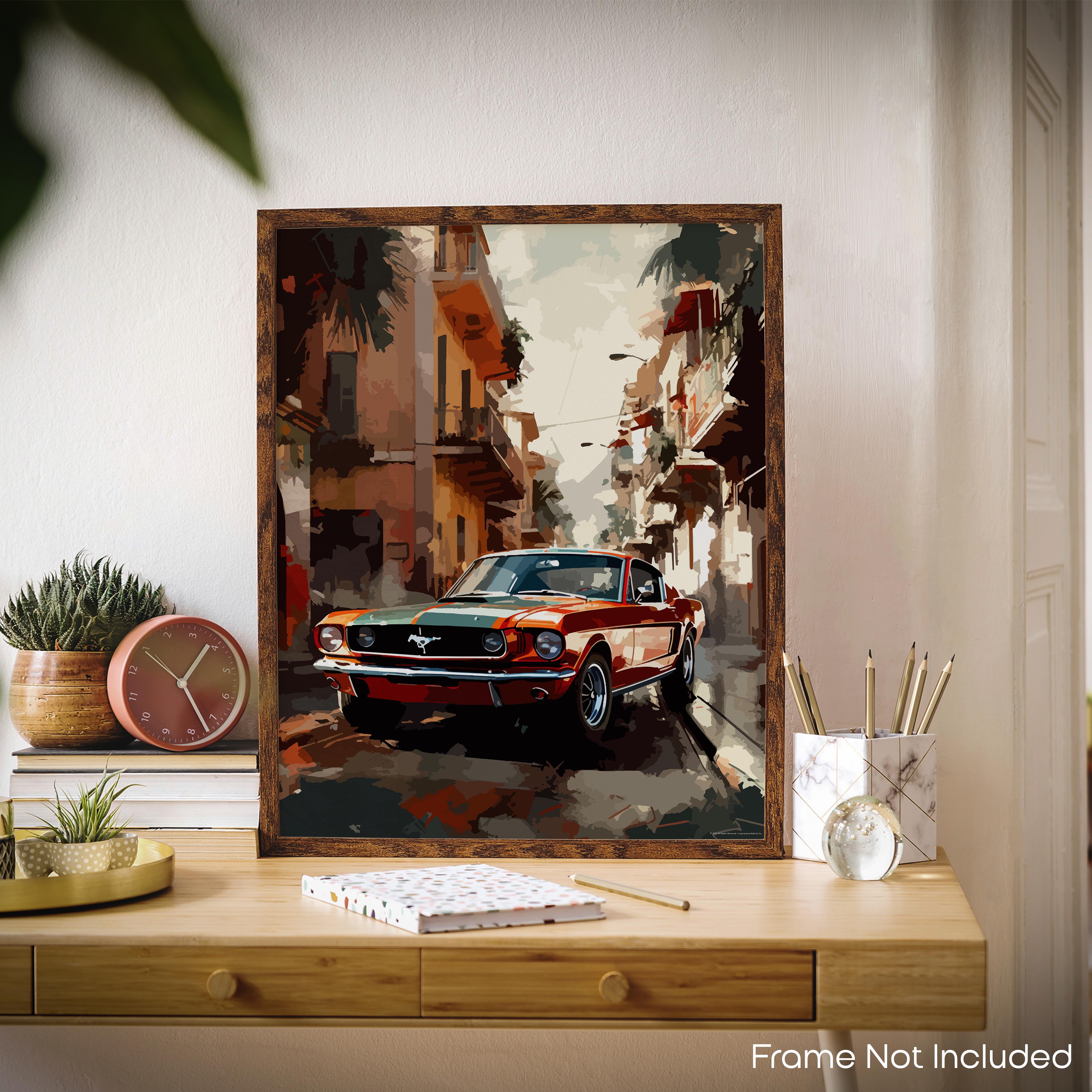 Muscle - Car Poster