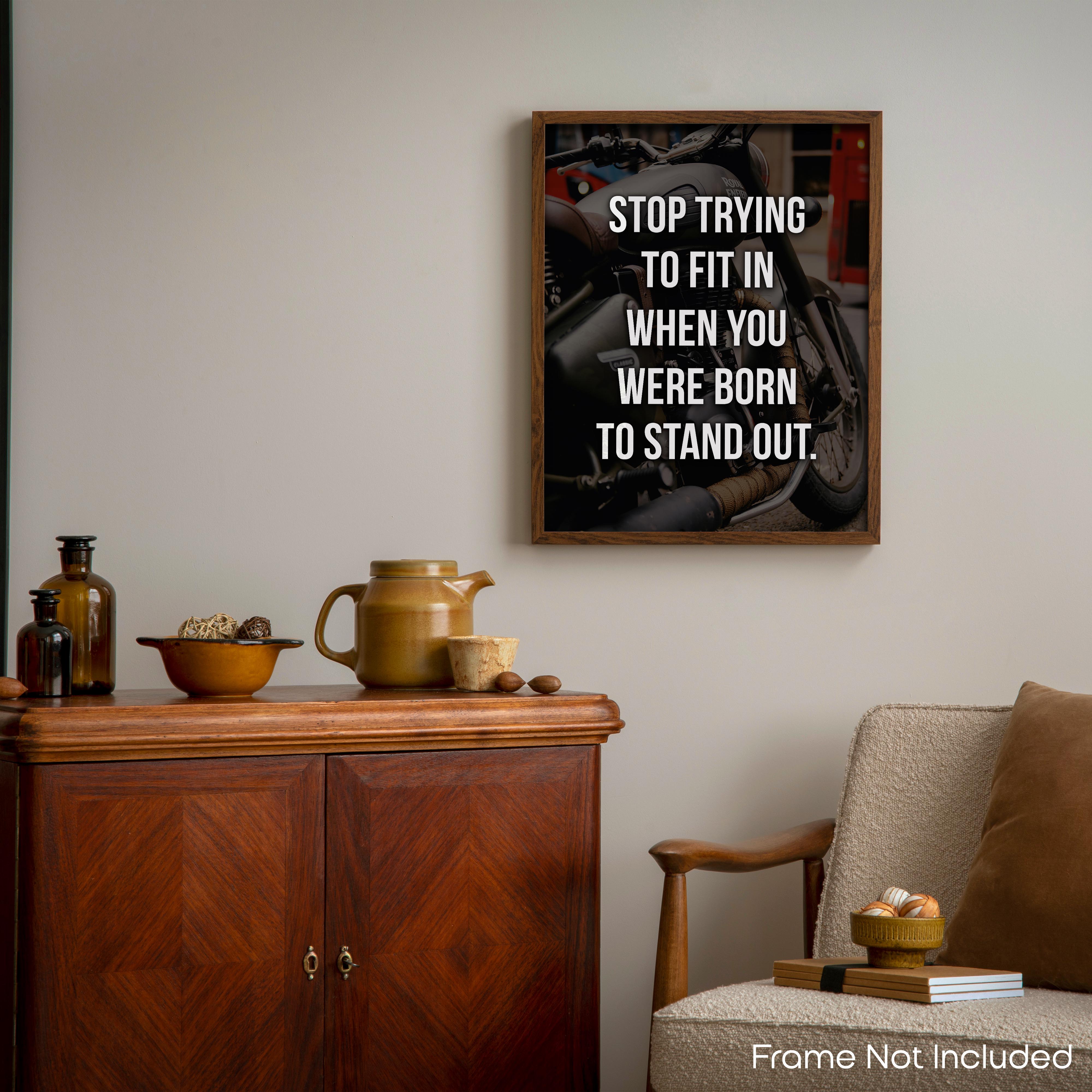 Success - Motorcycle Poster