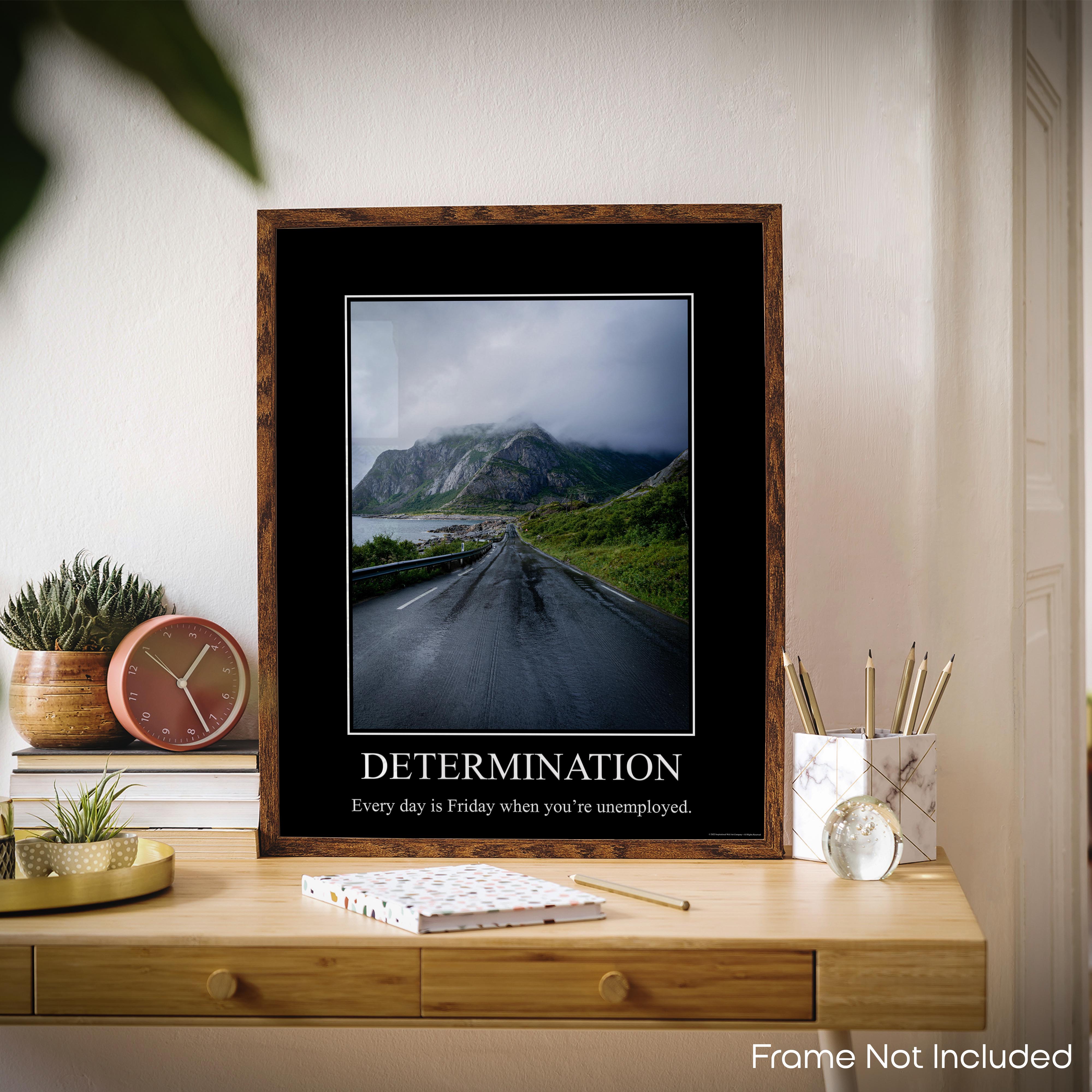 Determination - Demotivational Poster