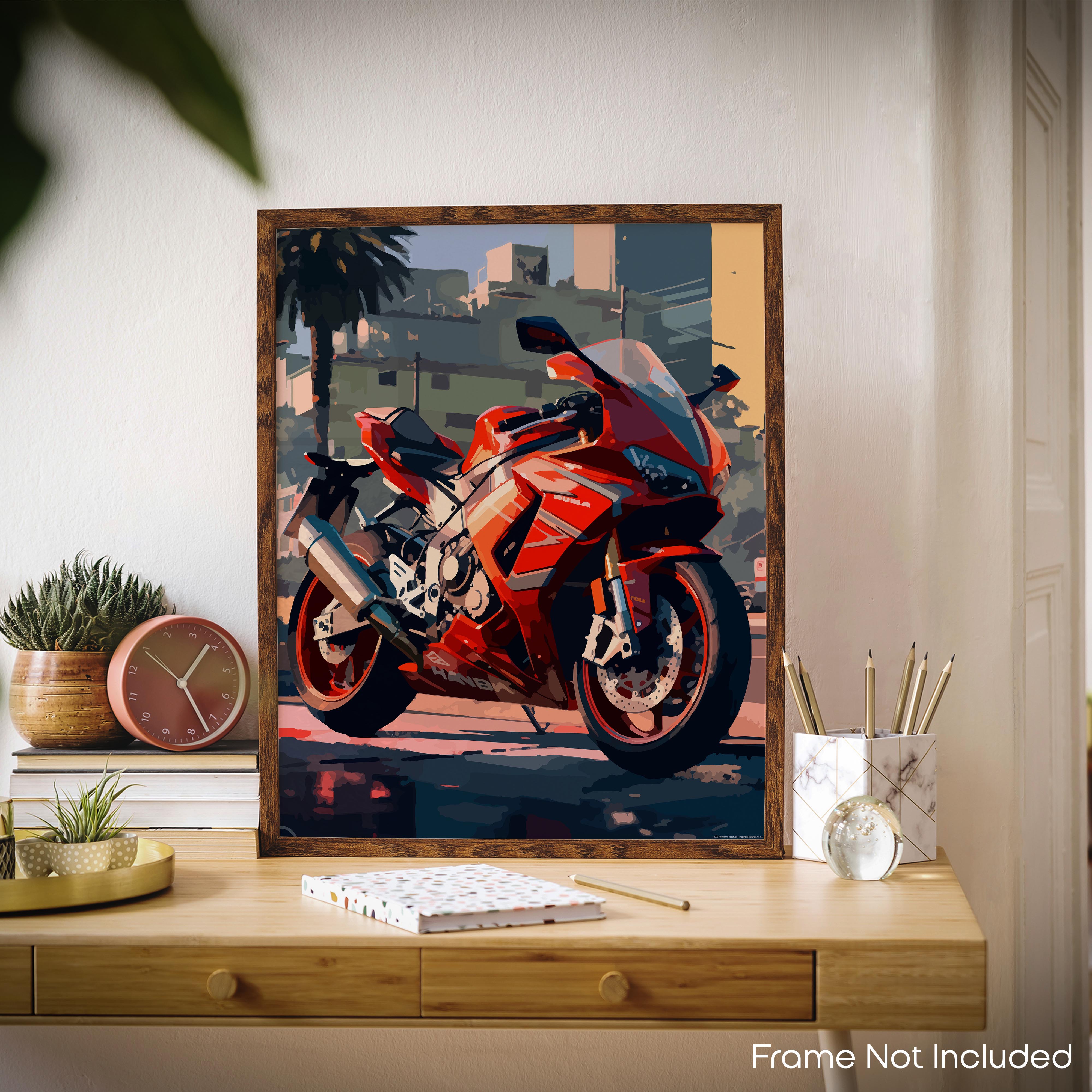 Windstorm - Motorcycle Poster