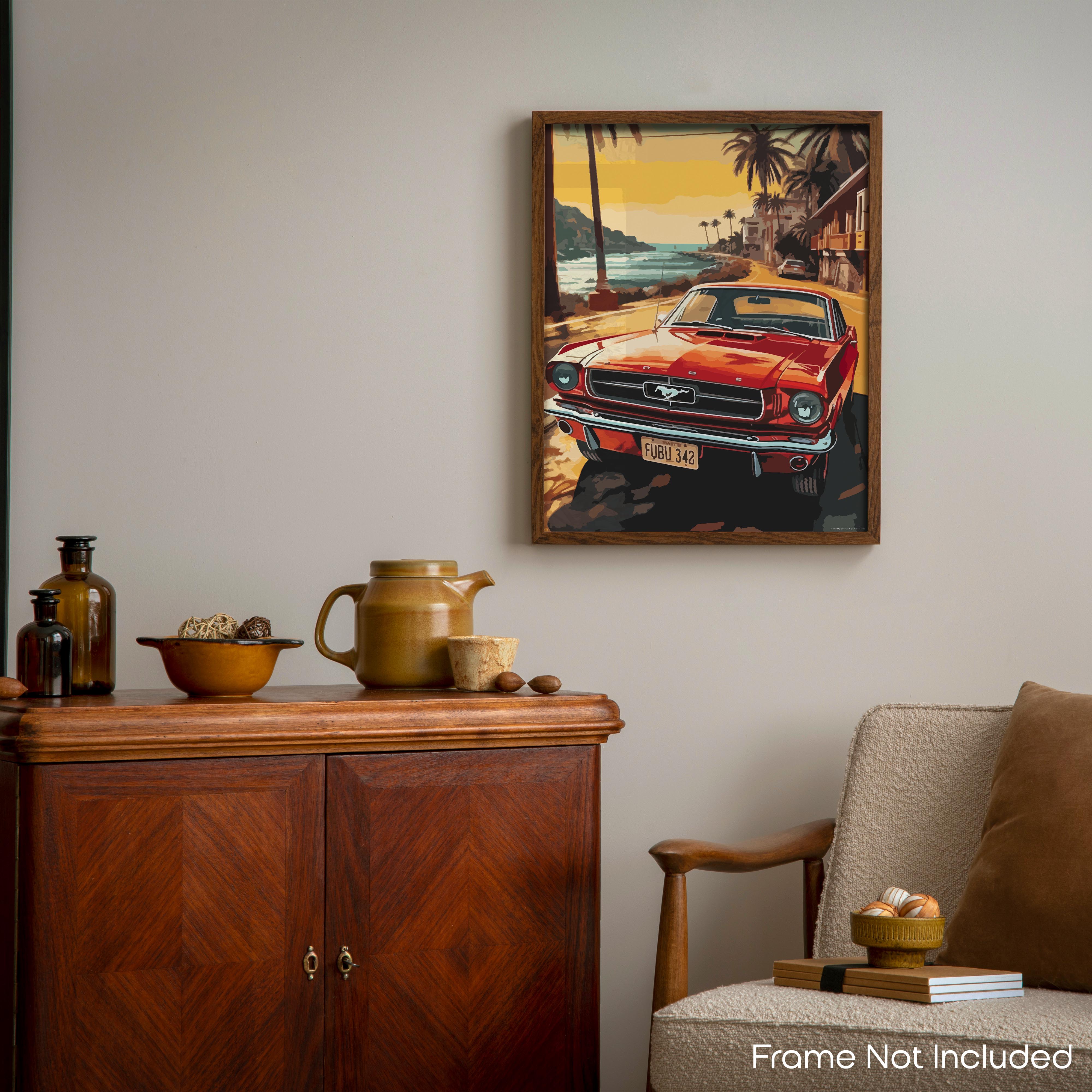 Musclecar - Car Poster