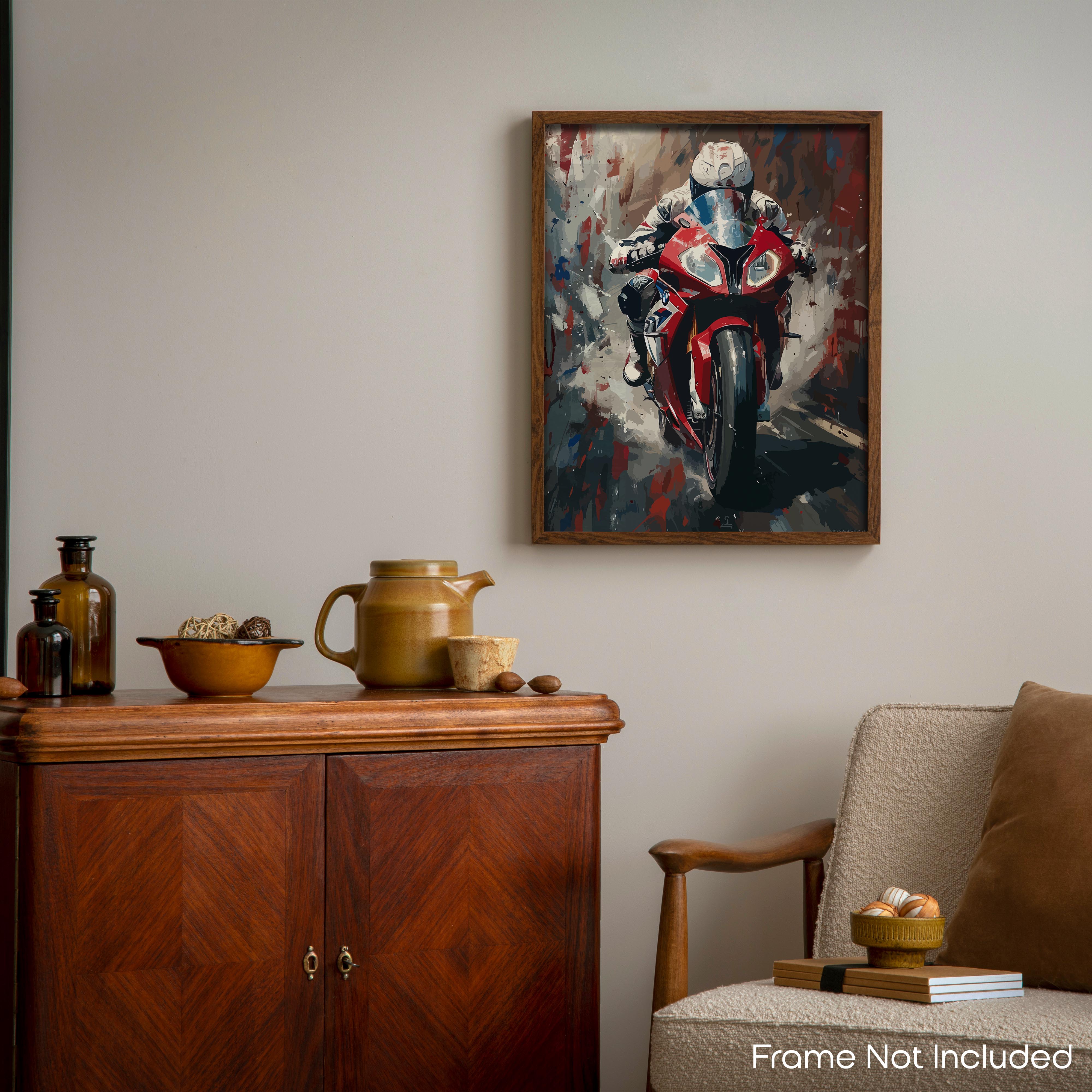 Sassy - Motorcycle Poster