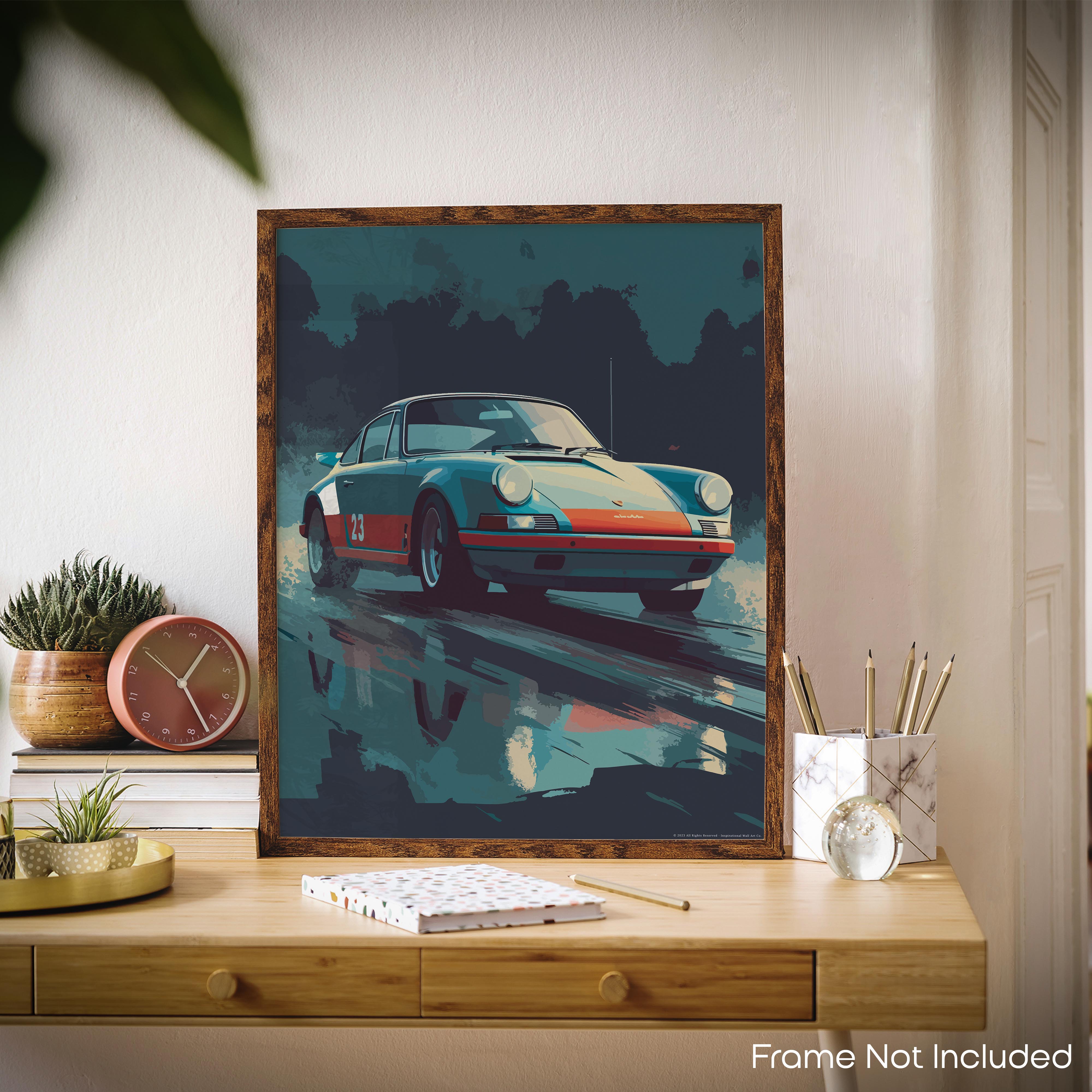 Exhilarating Journeys - Car Poster