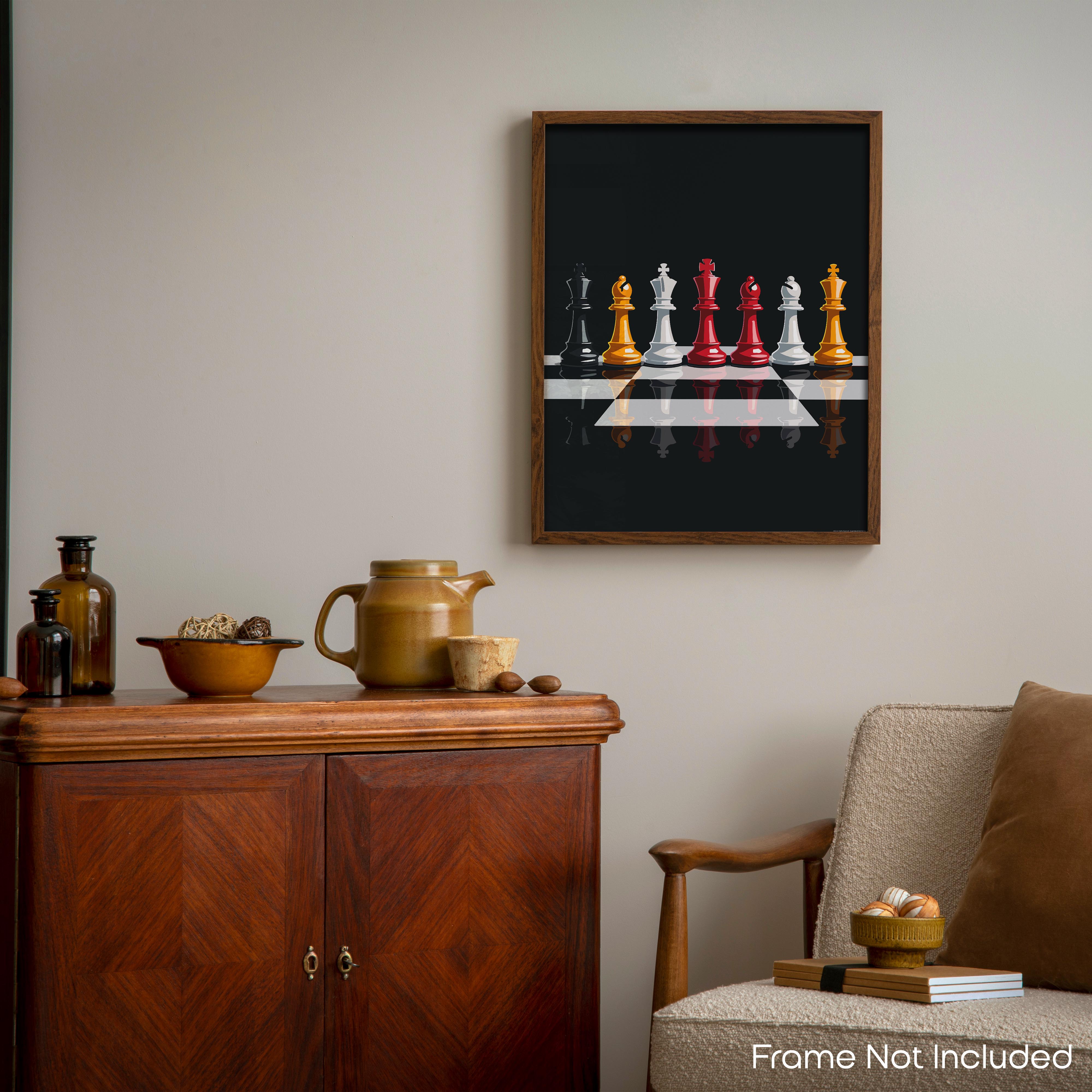 Strategic Moves - Chess Poster