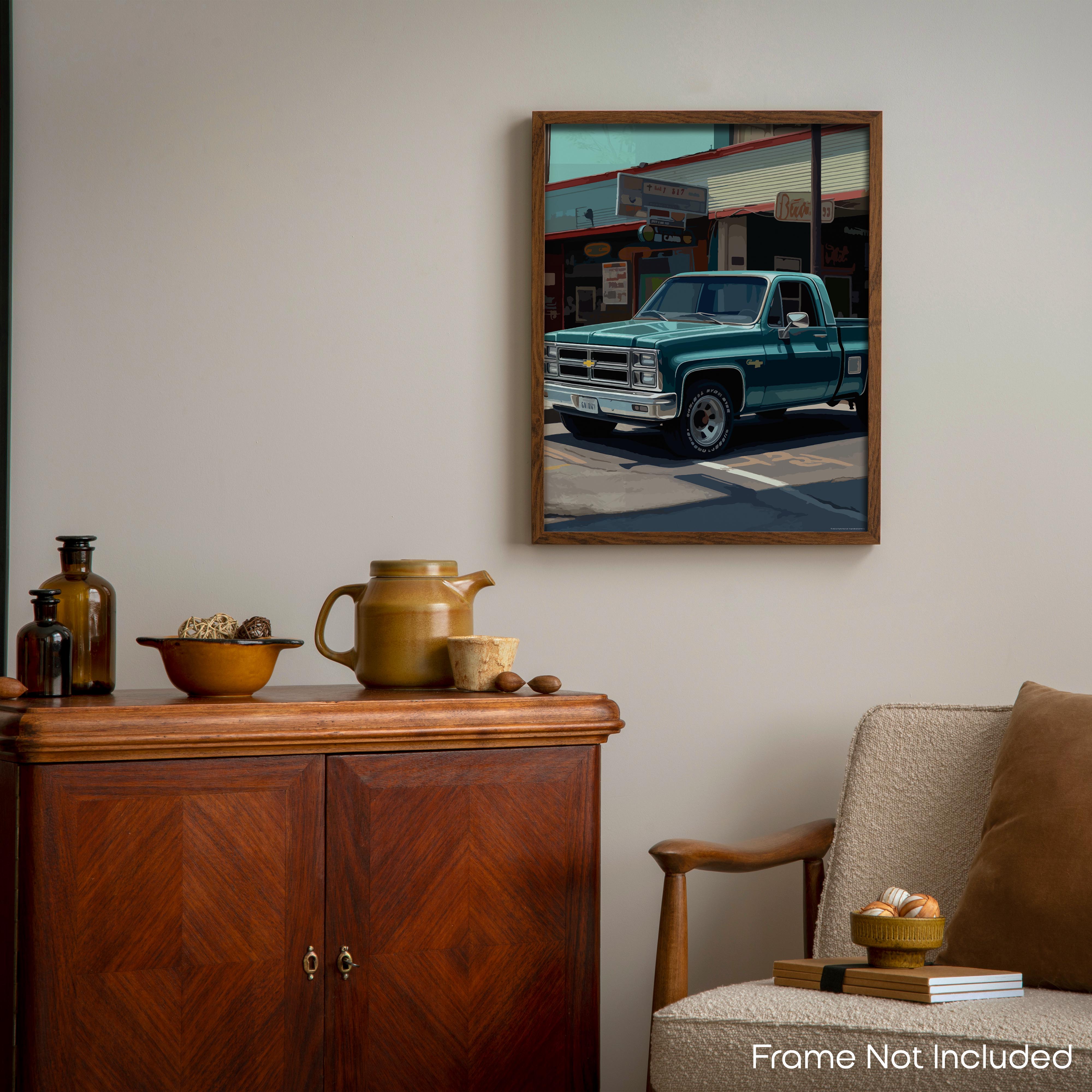 Retro - Car Poster