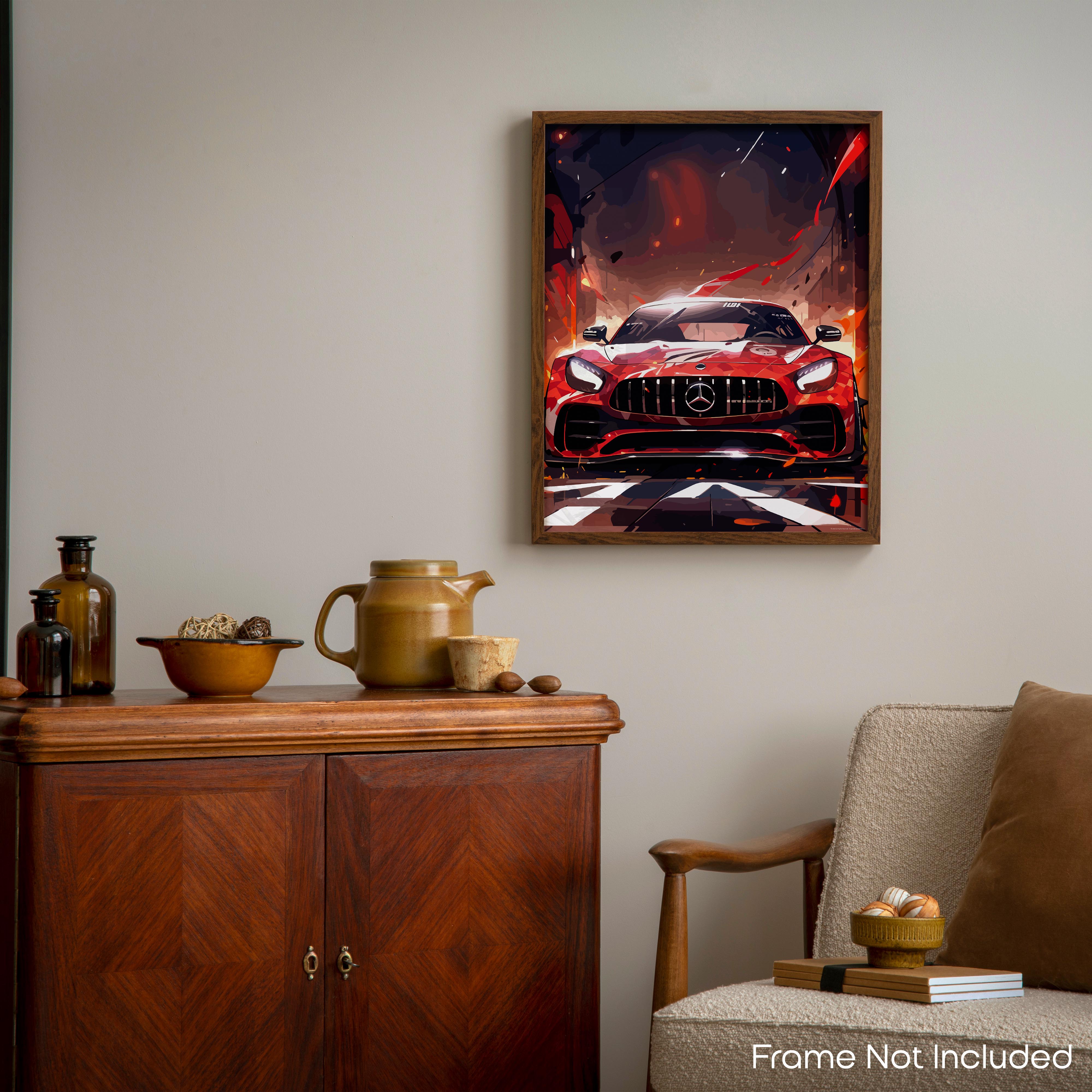 Elegance - Car Poster