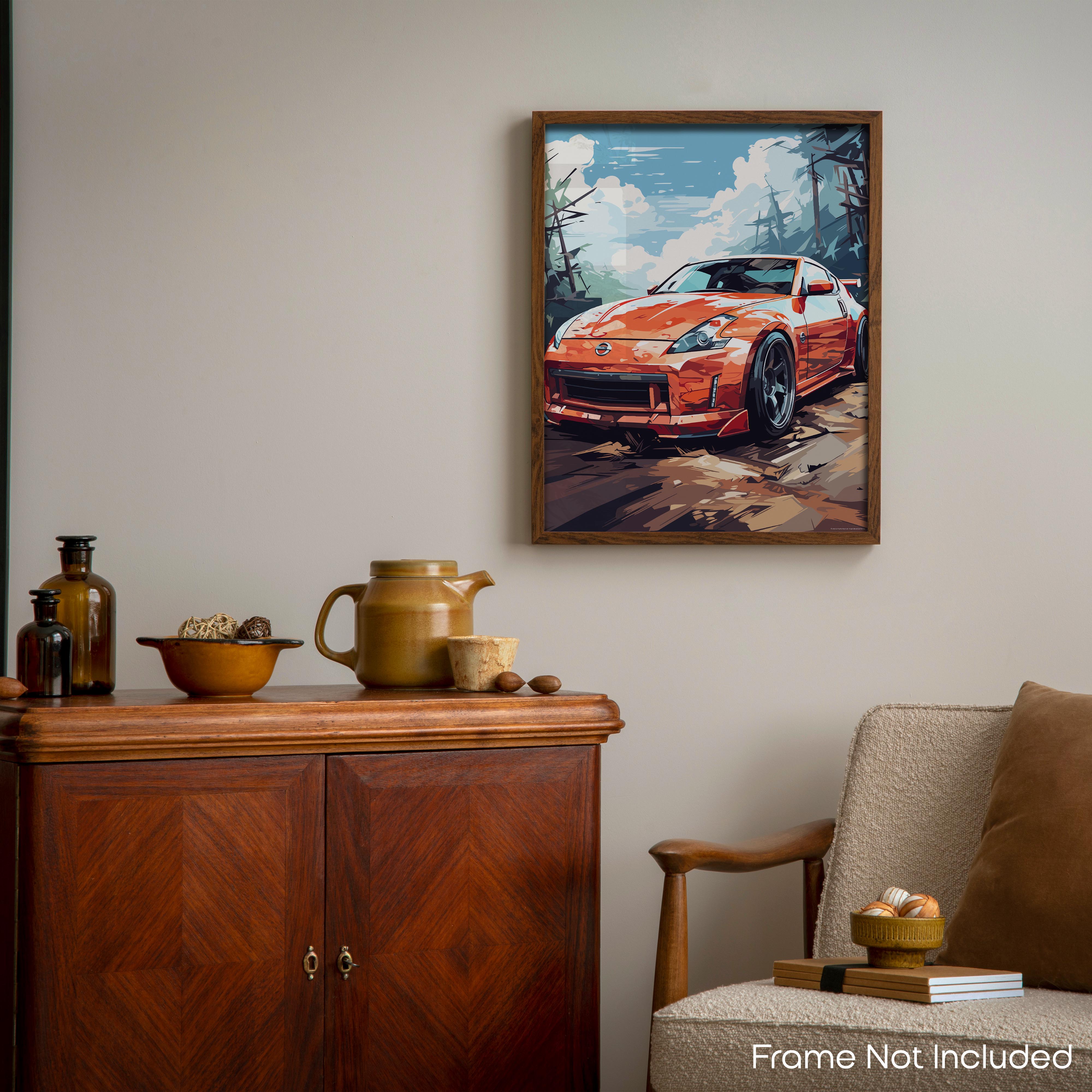 Sporty - Car Poster