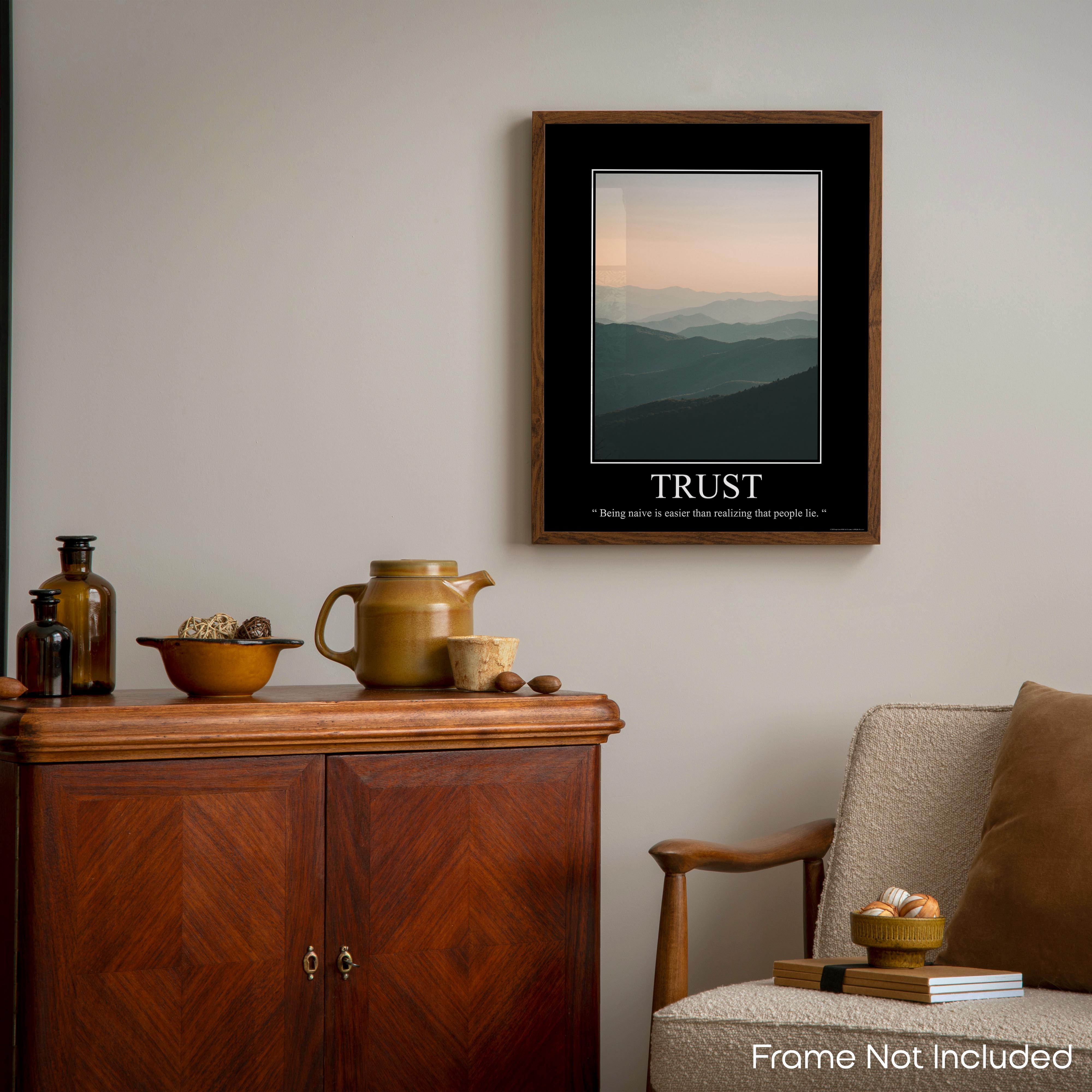 Trust - Demotivational Poster