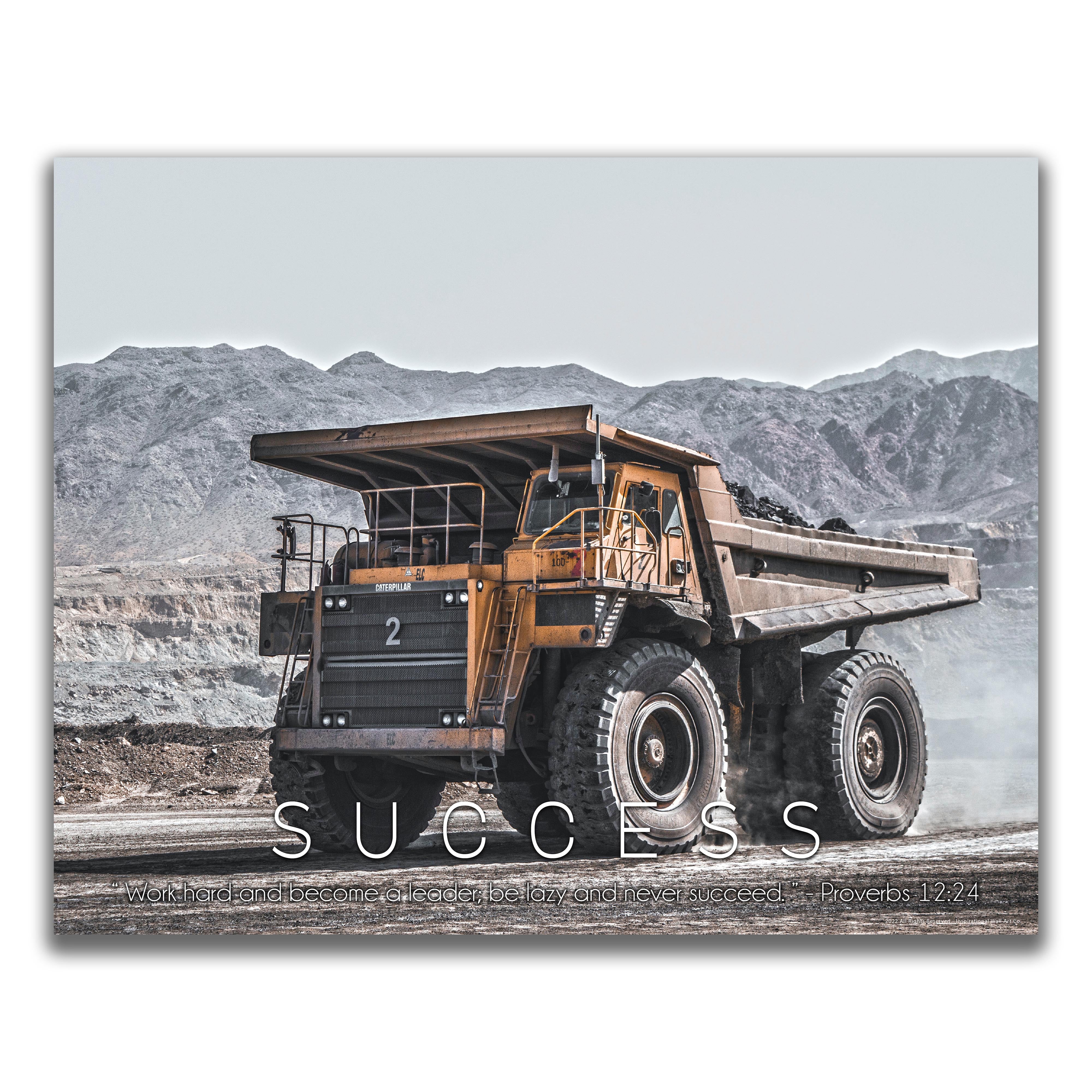 Success - Truck Poster