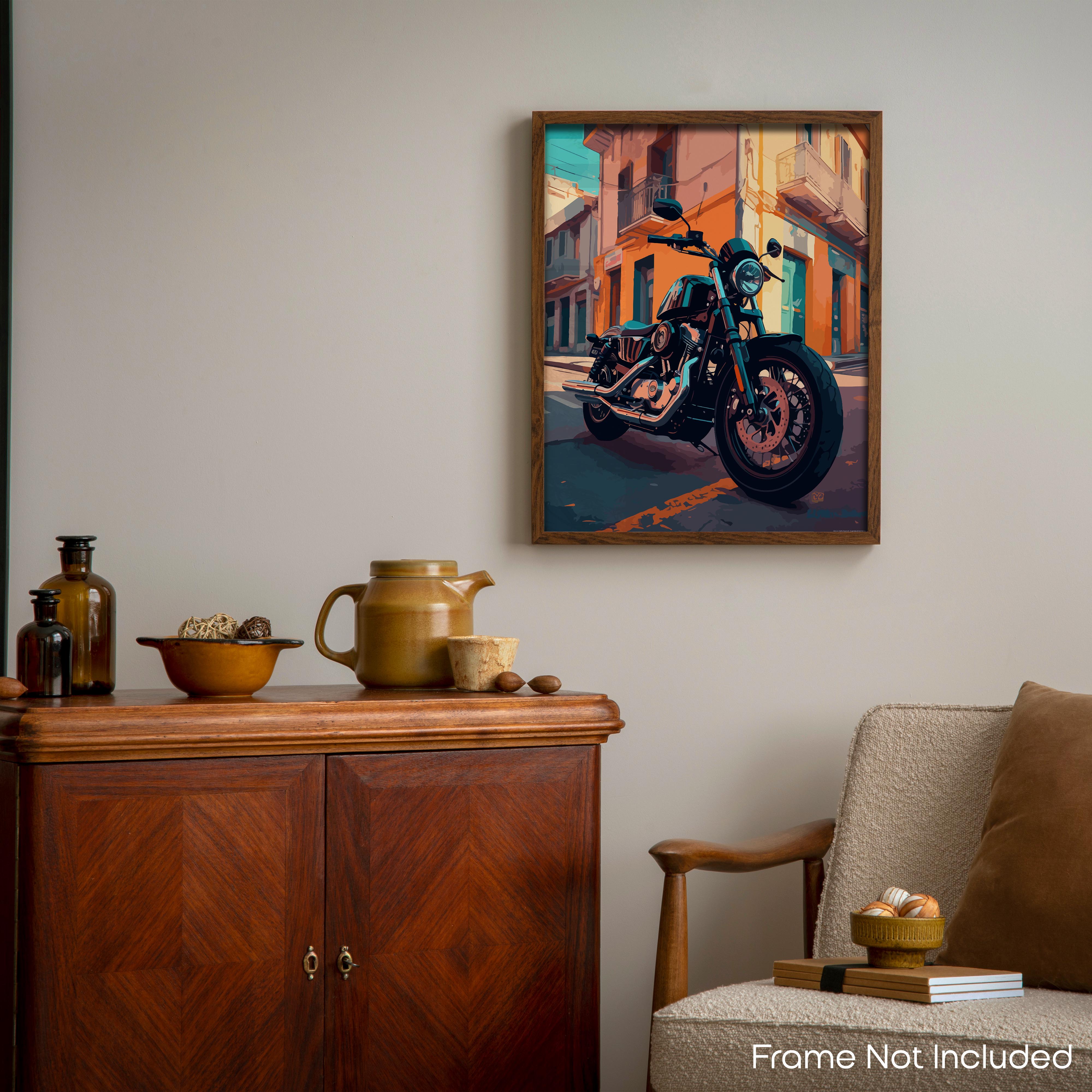 Harmonious - Motorcycle Poster