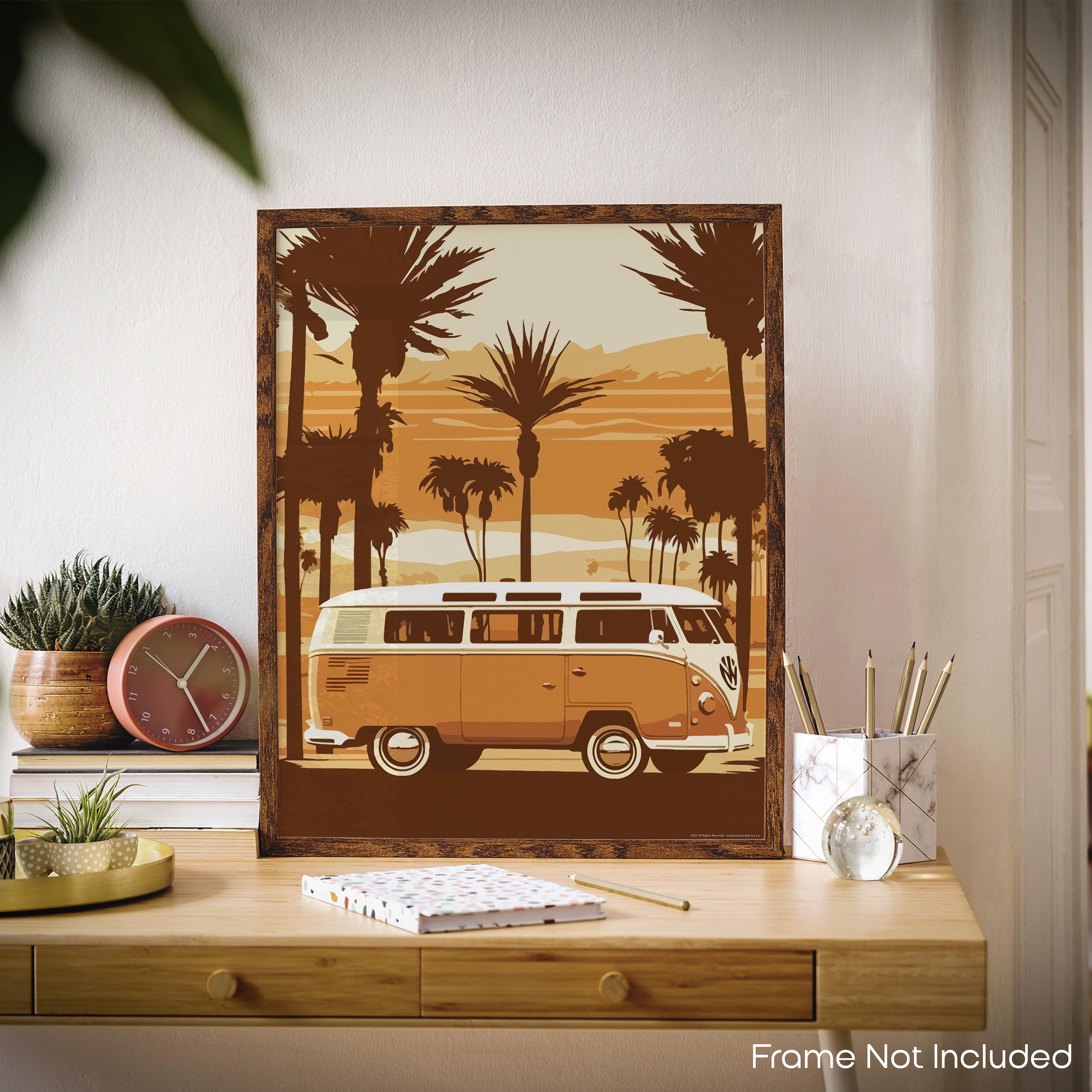 Sunset - Volkswagen Poster