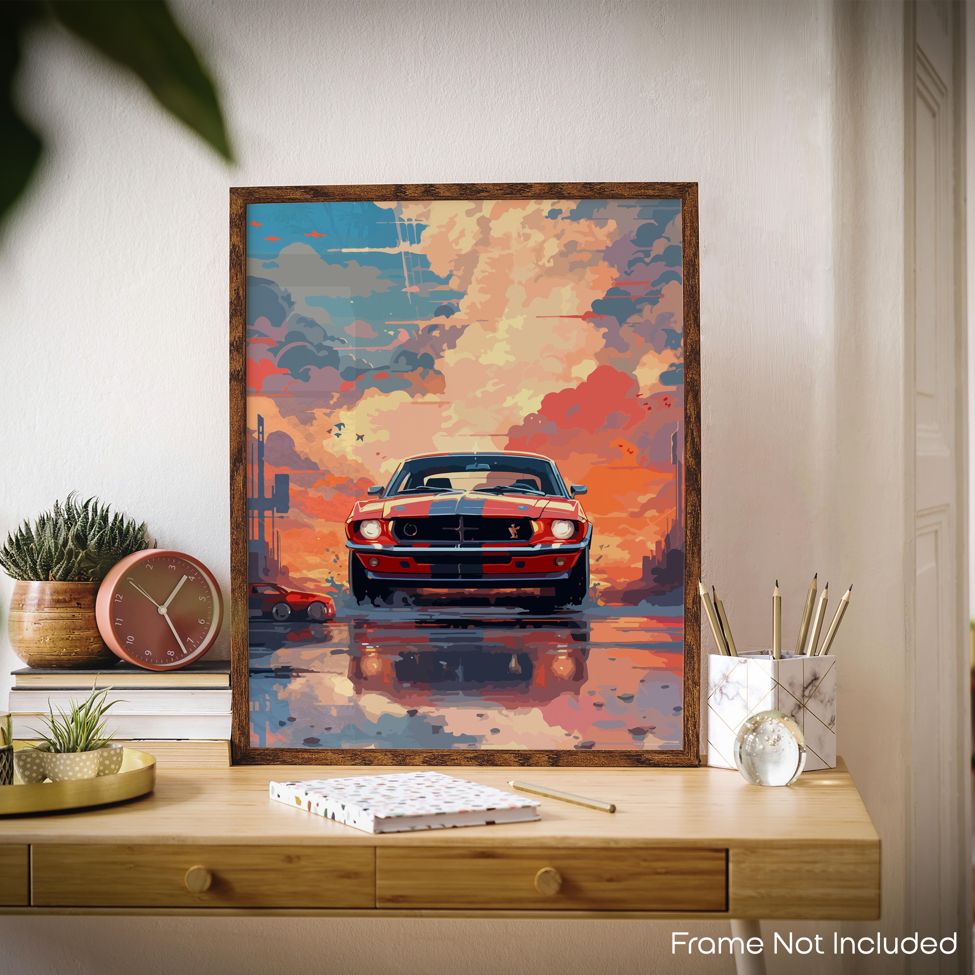 Fastback - Car Poster