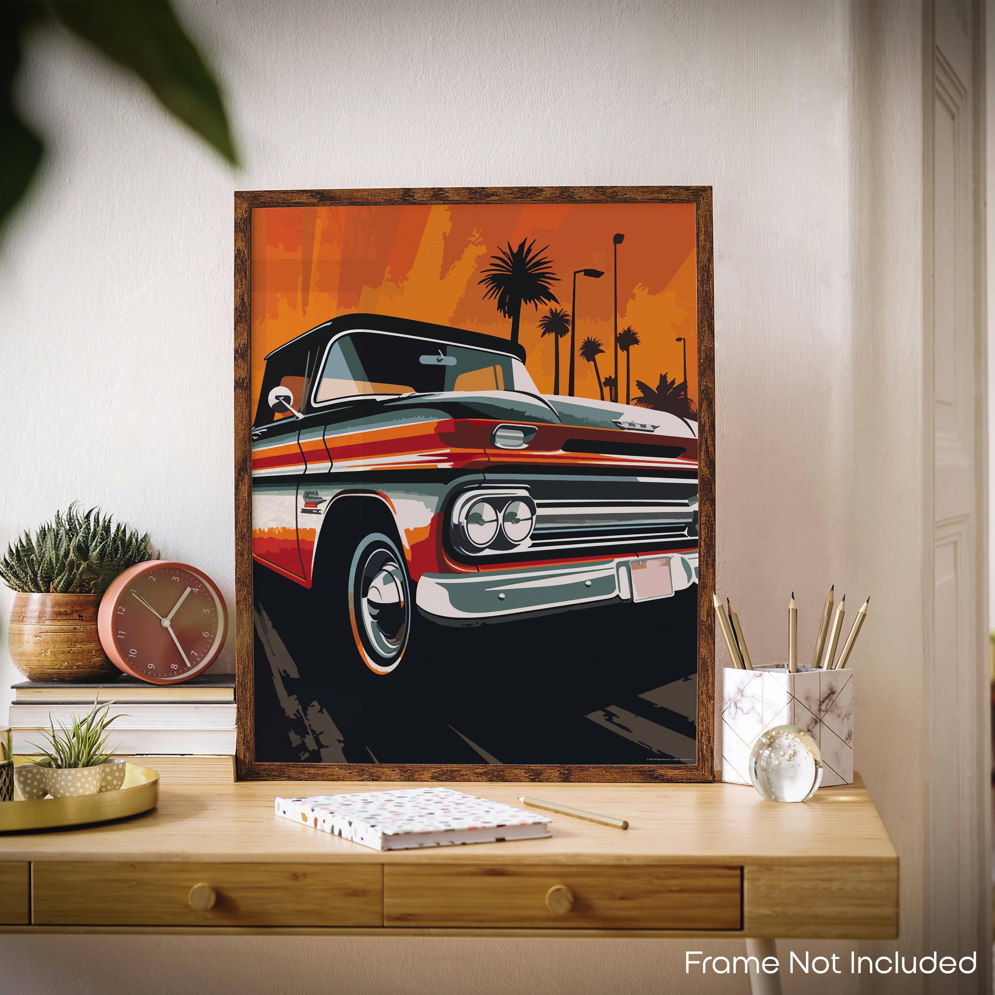 Vintage - Car Poster