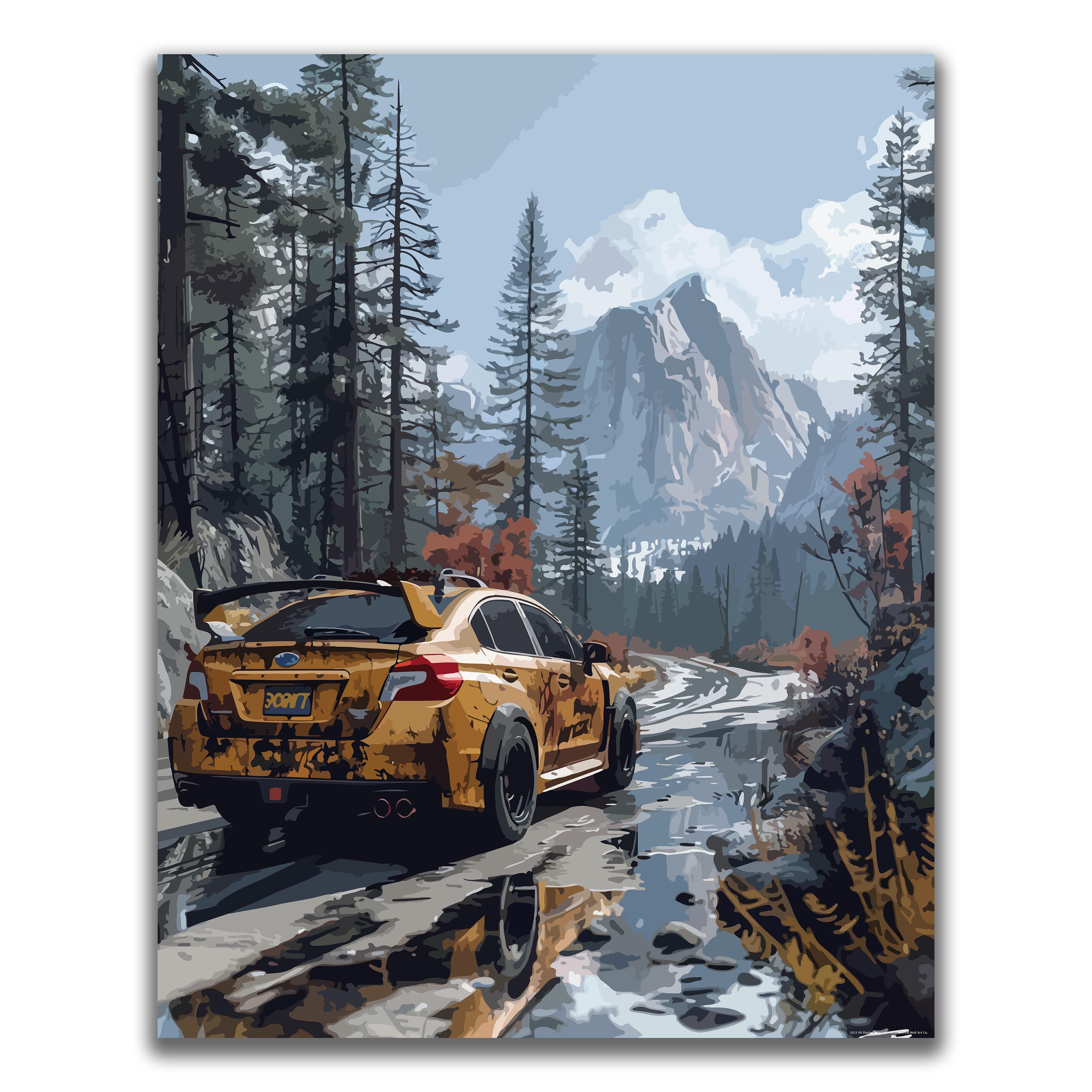 Admirable - Car Poster