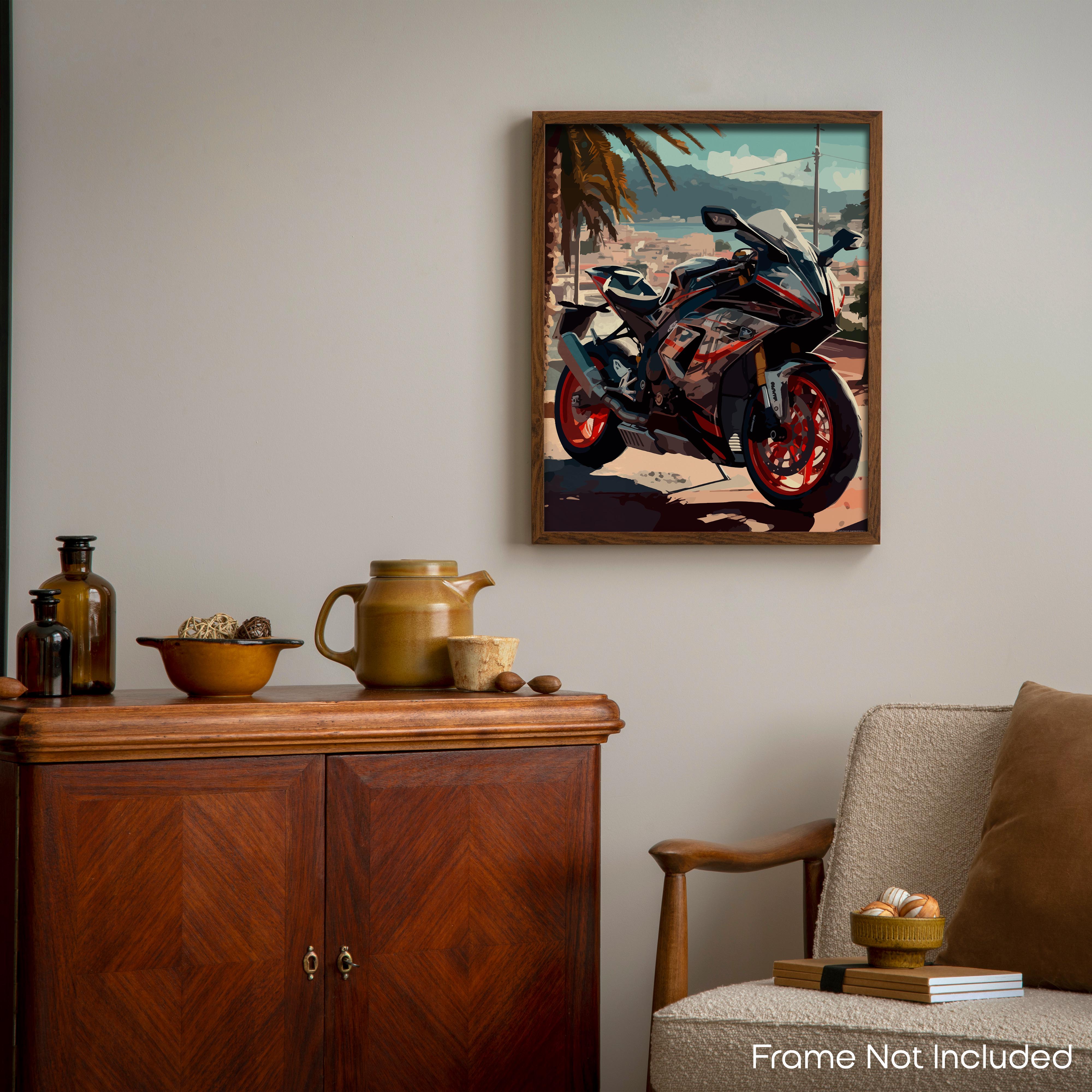 Majestic - Motorcycle Poster