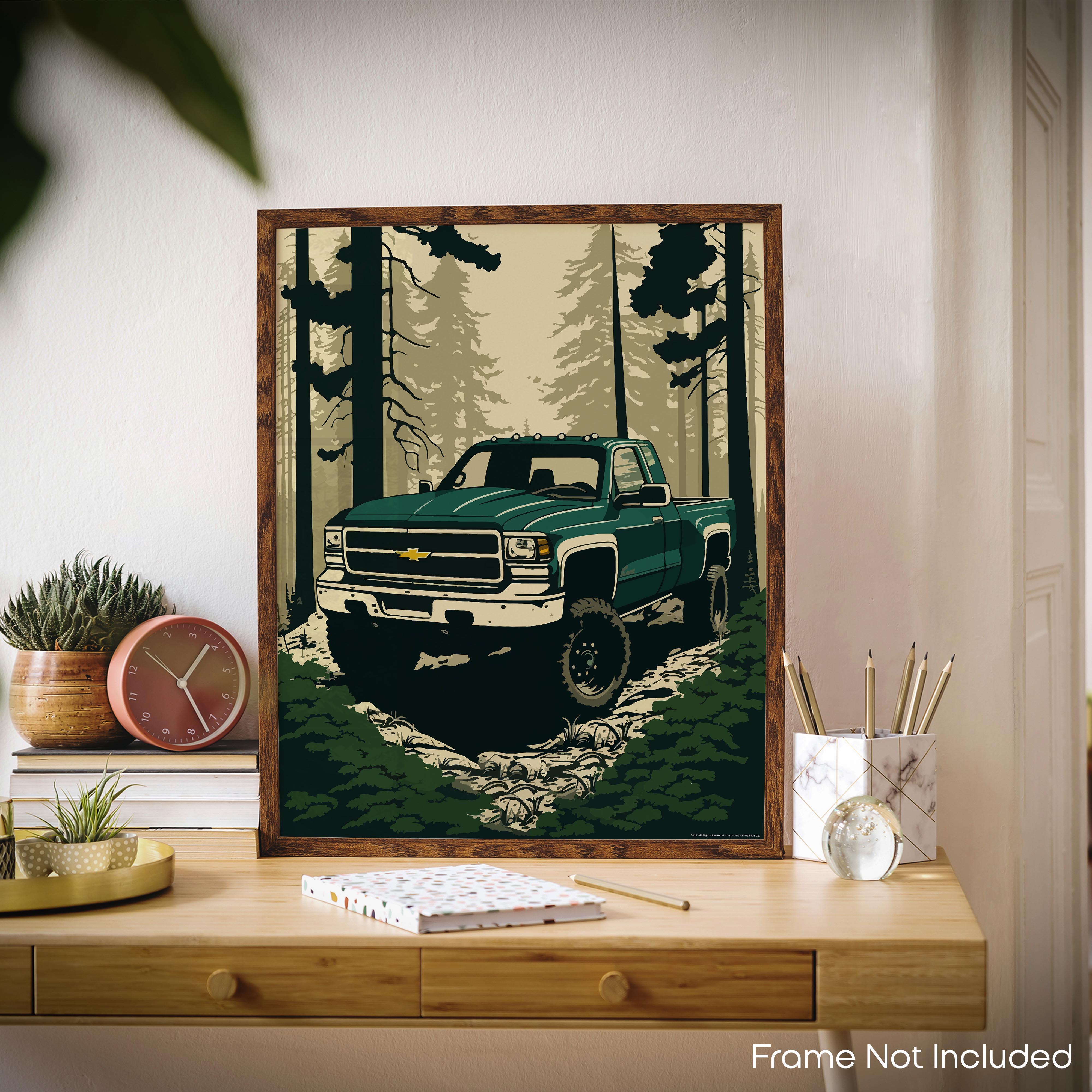 Offroading - Truck Poster