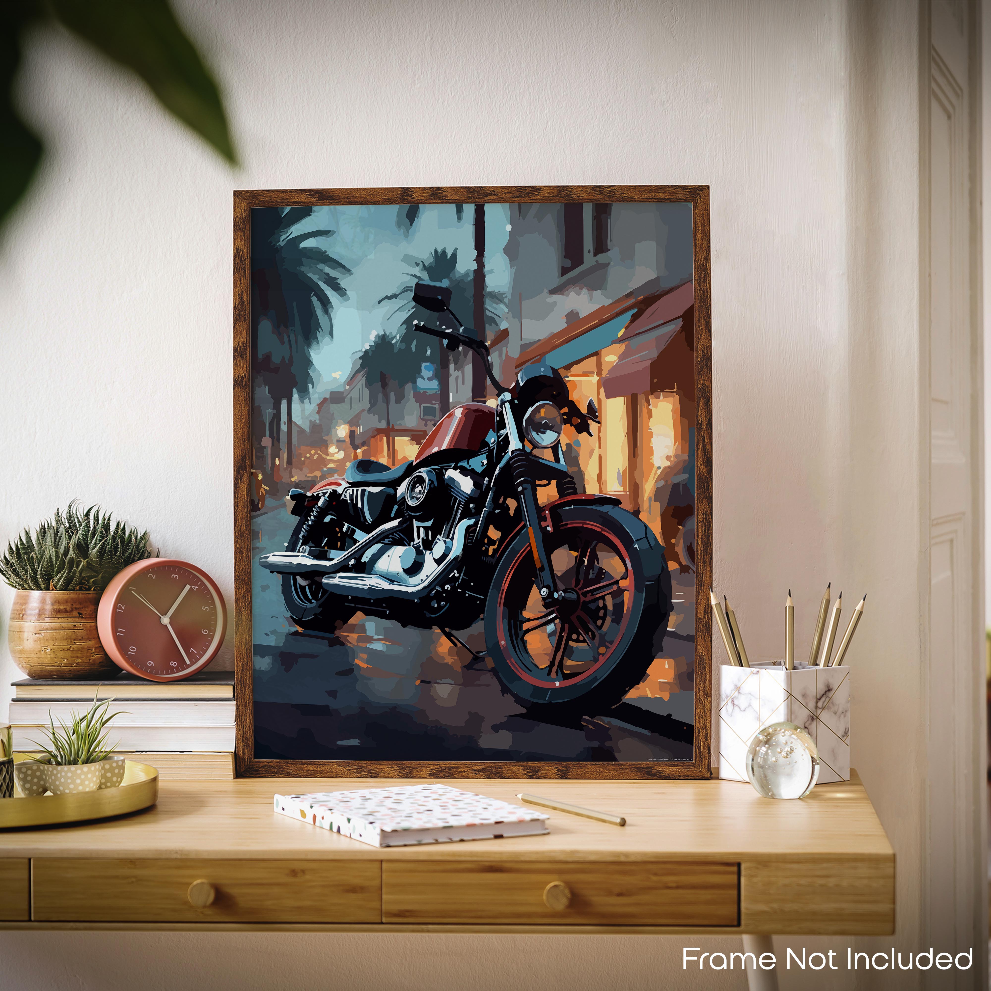 Inspiring - Motorcycle Poster