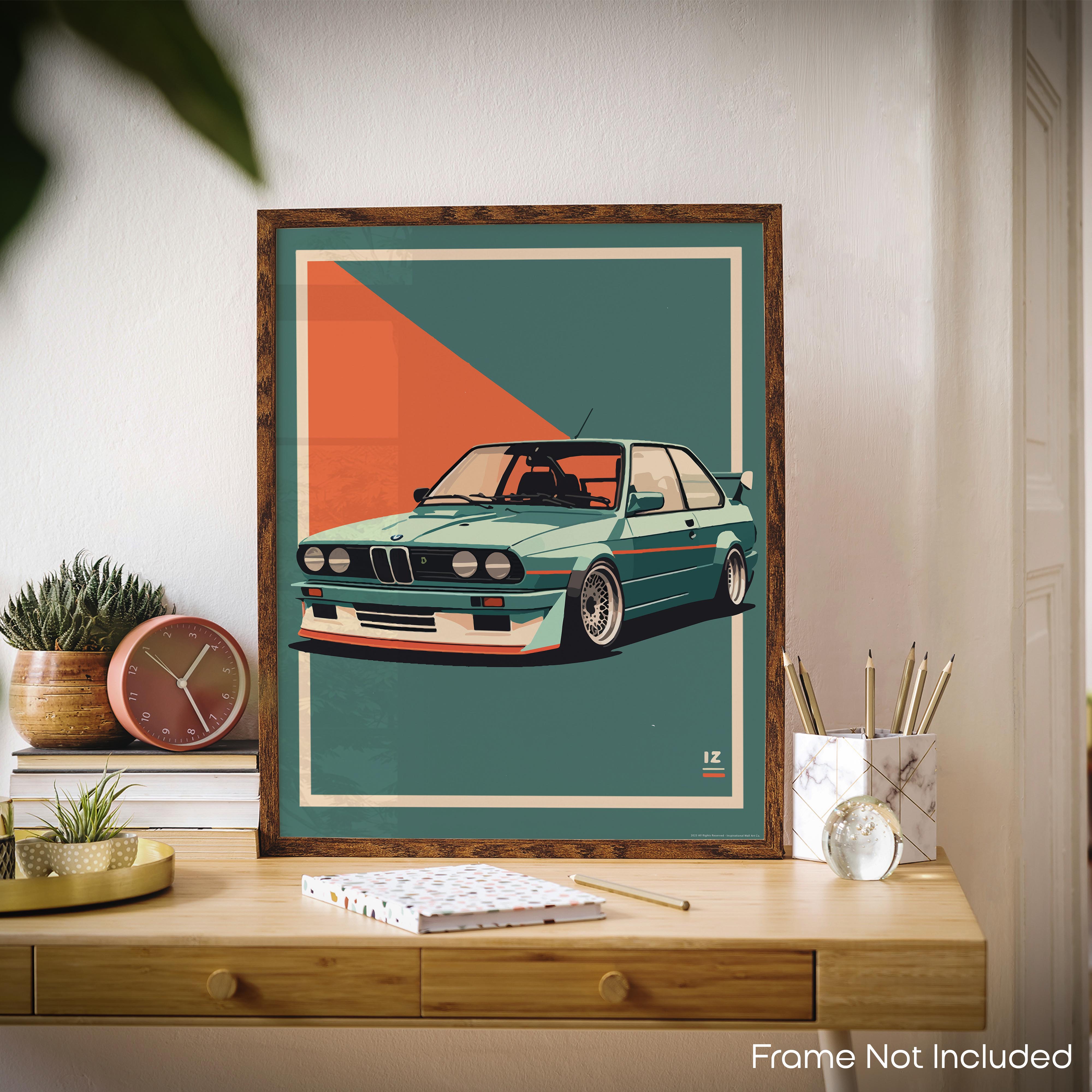 Old M3 - Car Poster