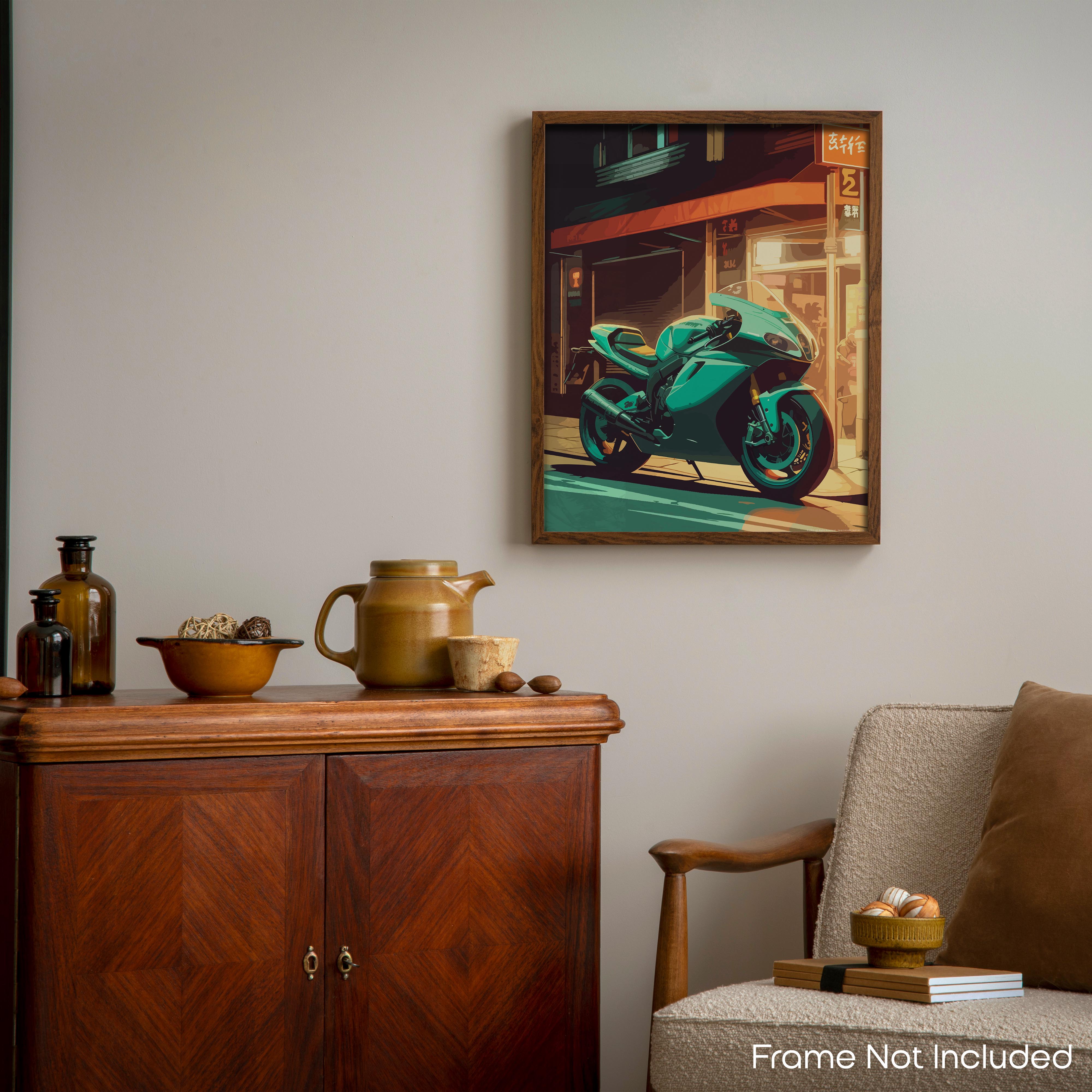 Riding Legends - Motorcycle Poster