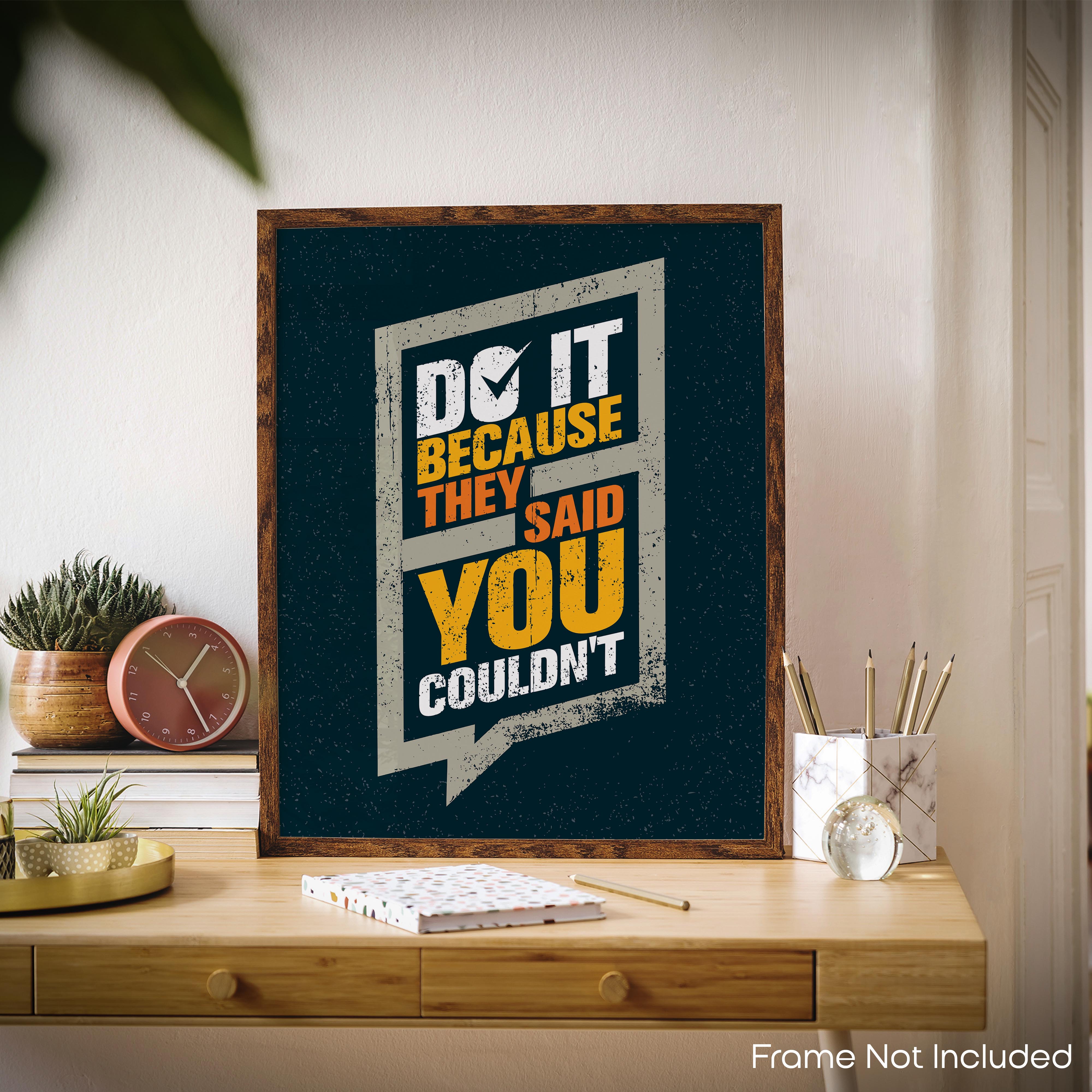 Do It - Gym Poster