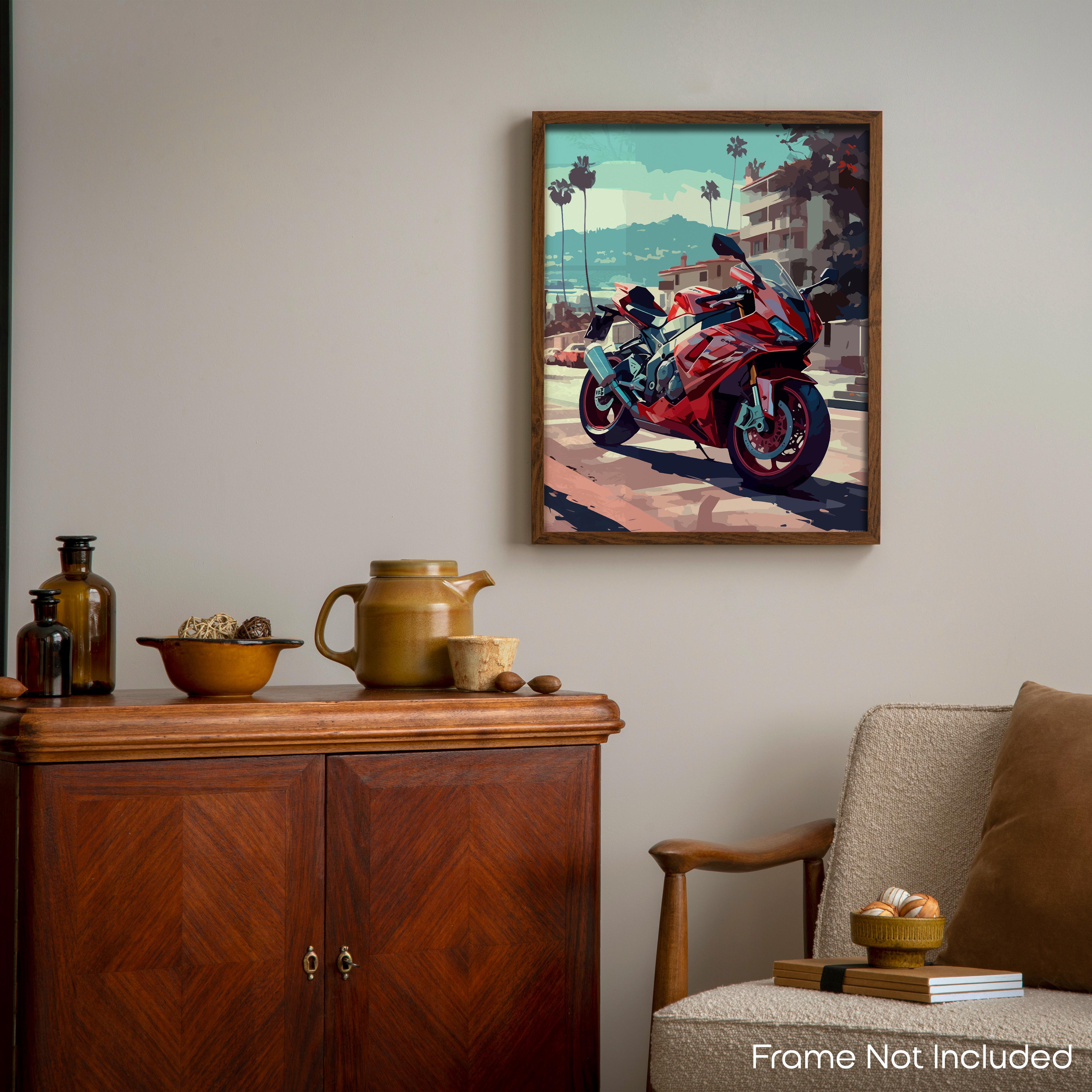 Velocity - Motorcycle Poster