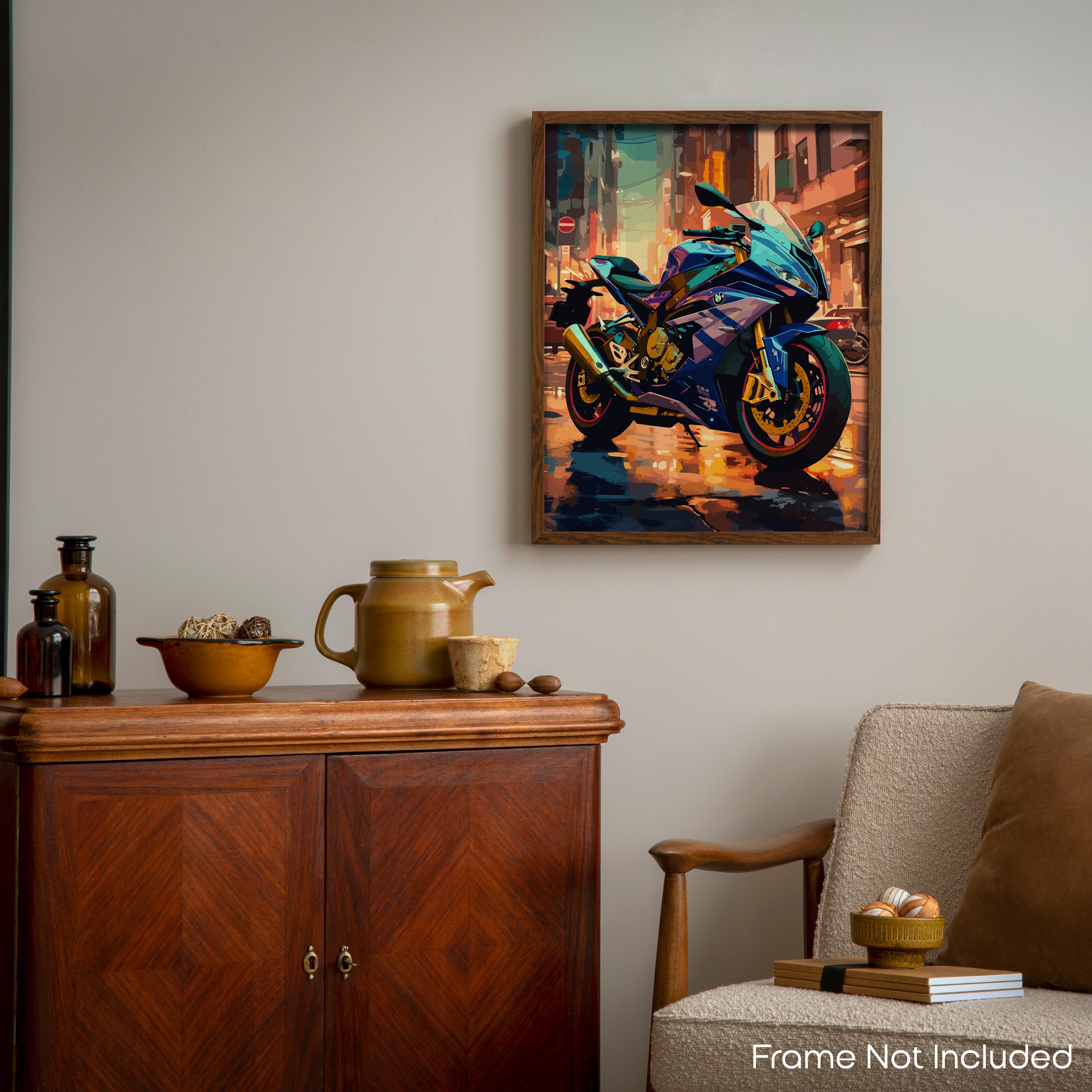 Brilliant - Motorcycle Poster