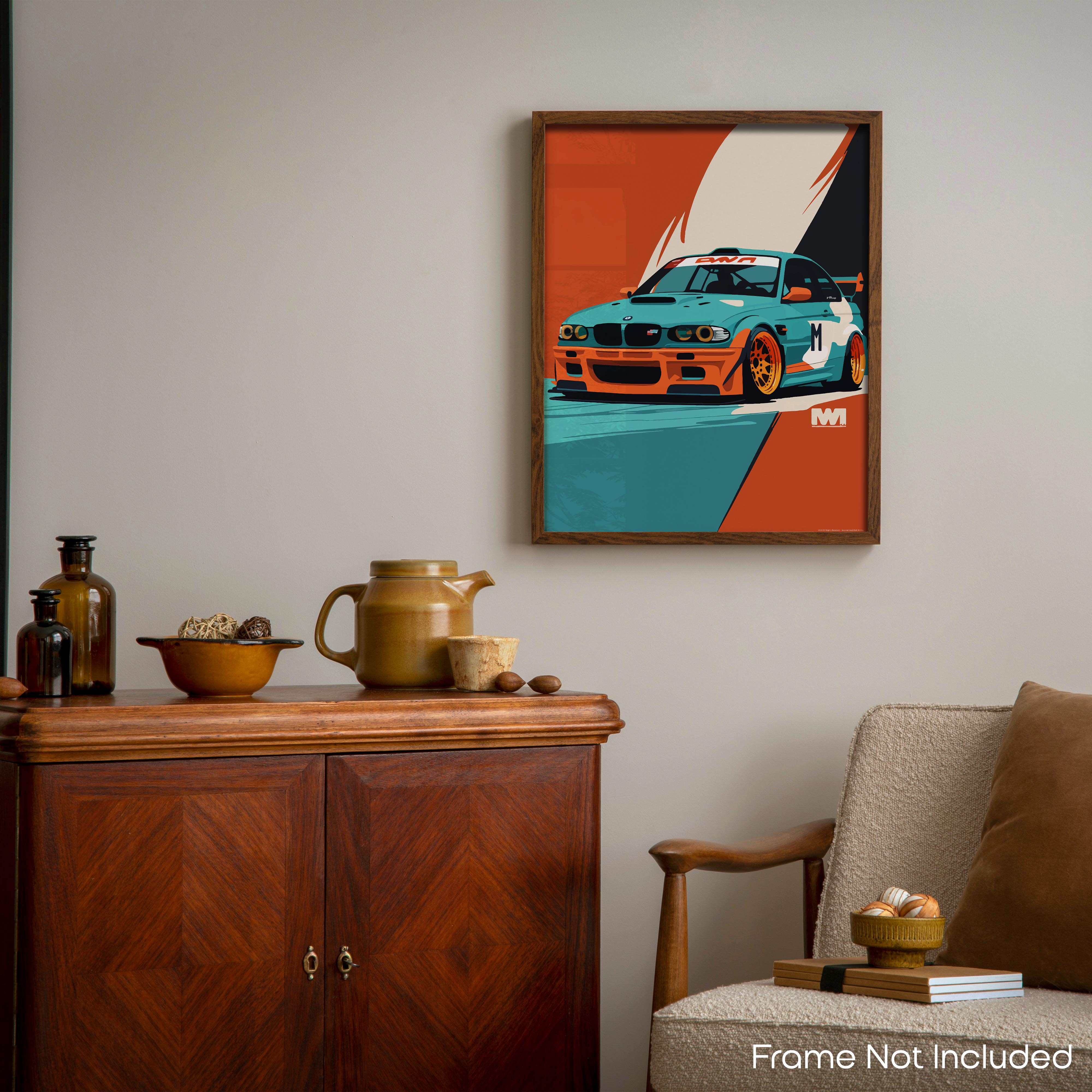 M3 Spoiler - Car Poster