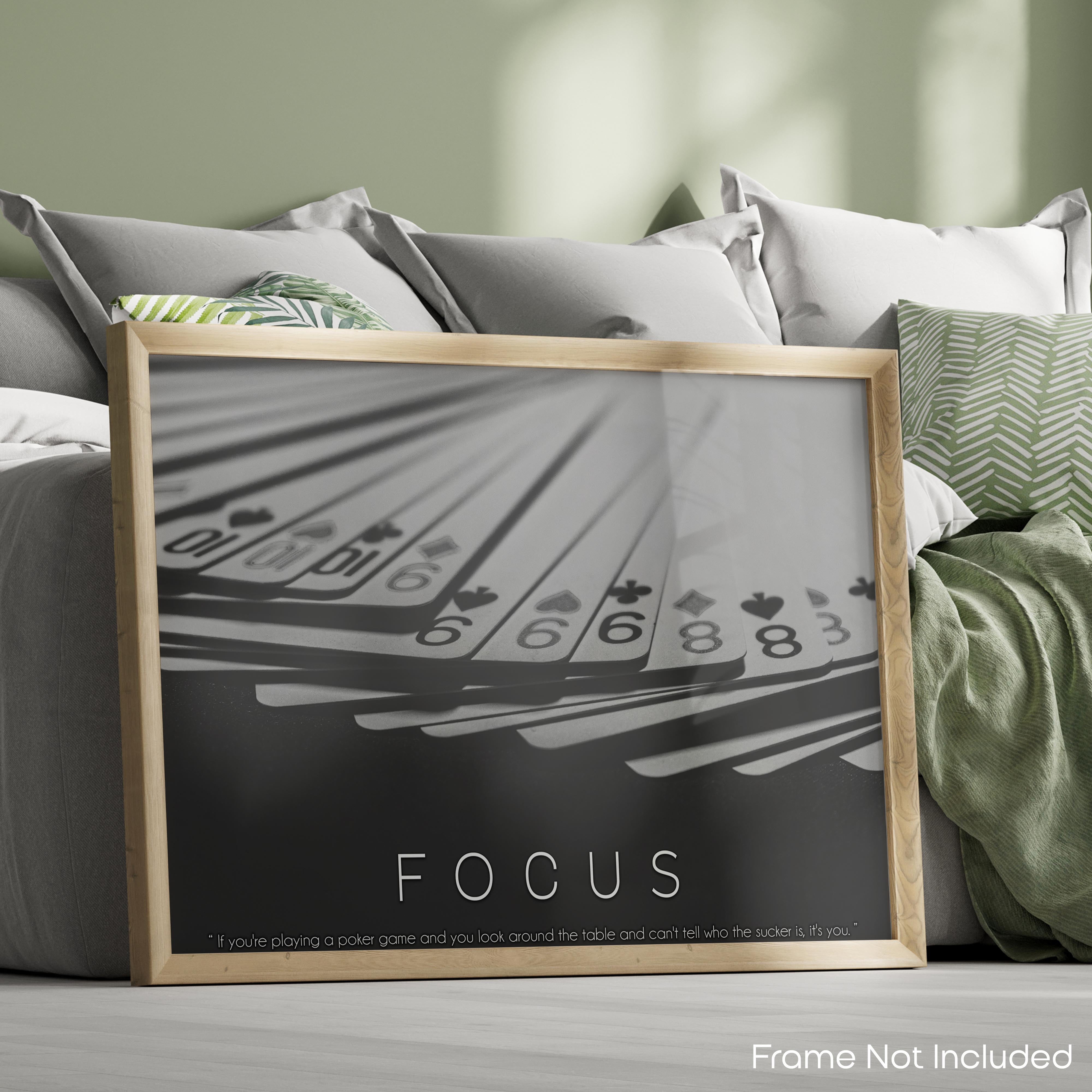 Focus - Poker Poster