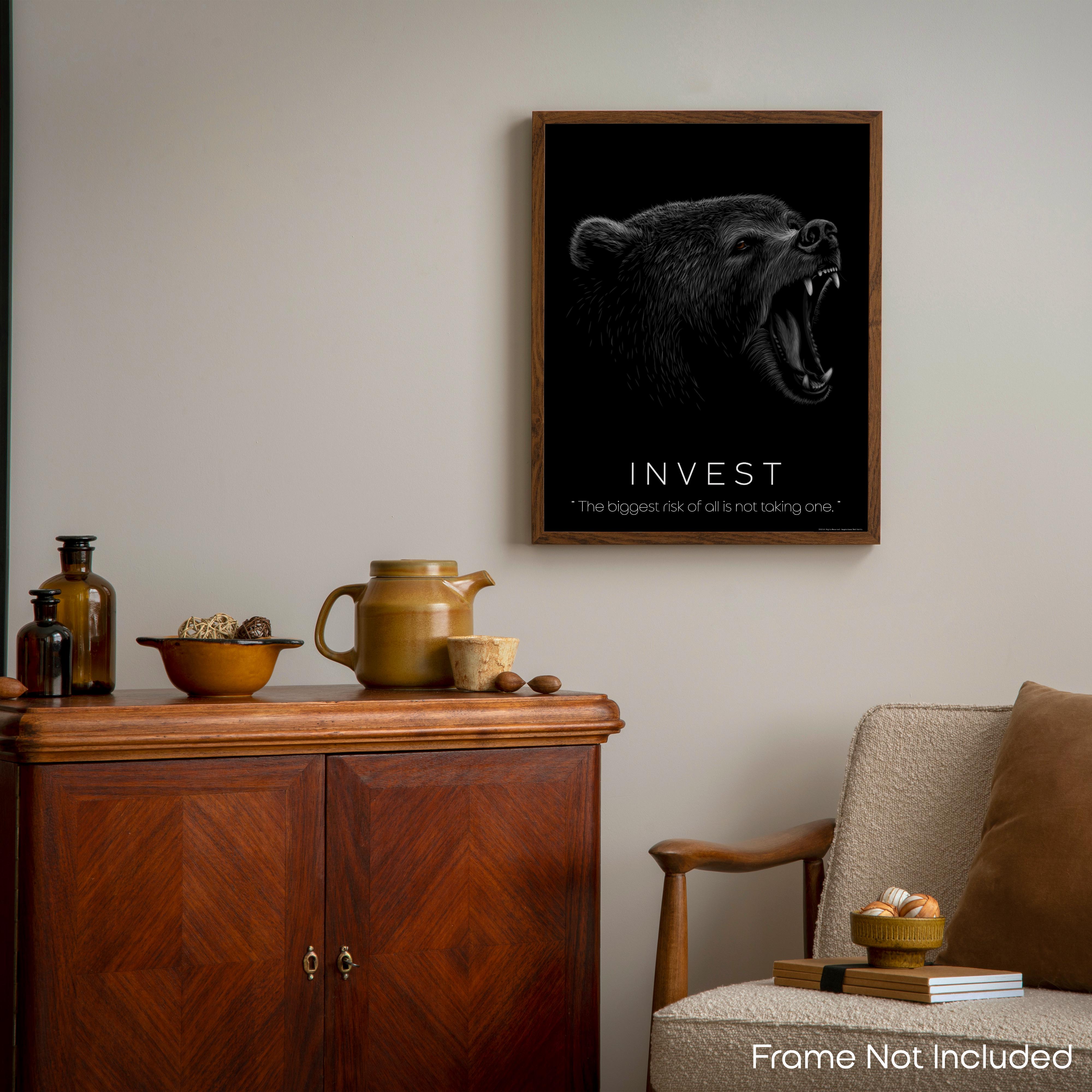 Invest - Stock Market Poster