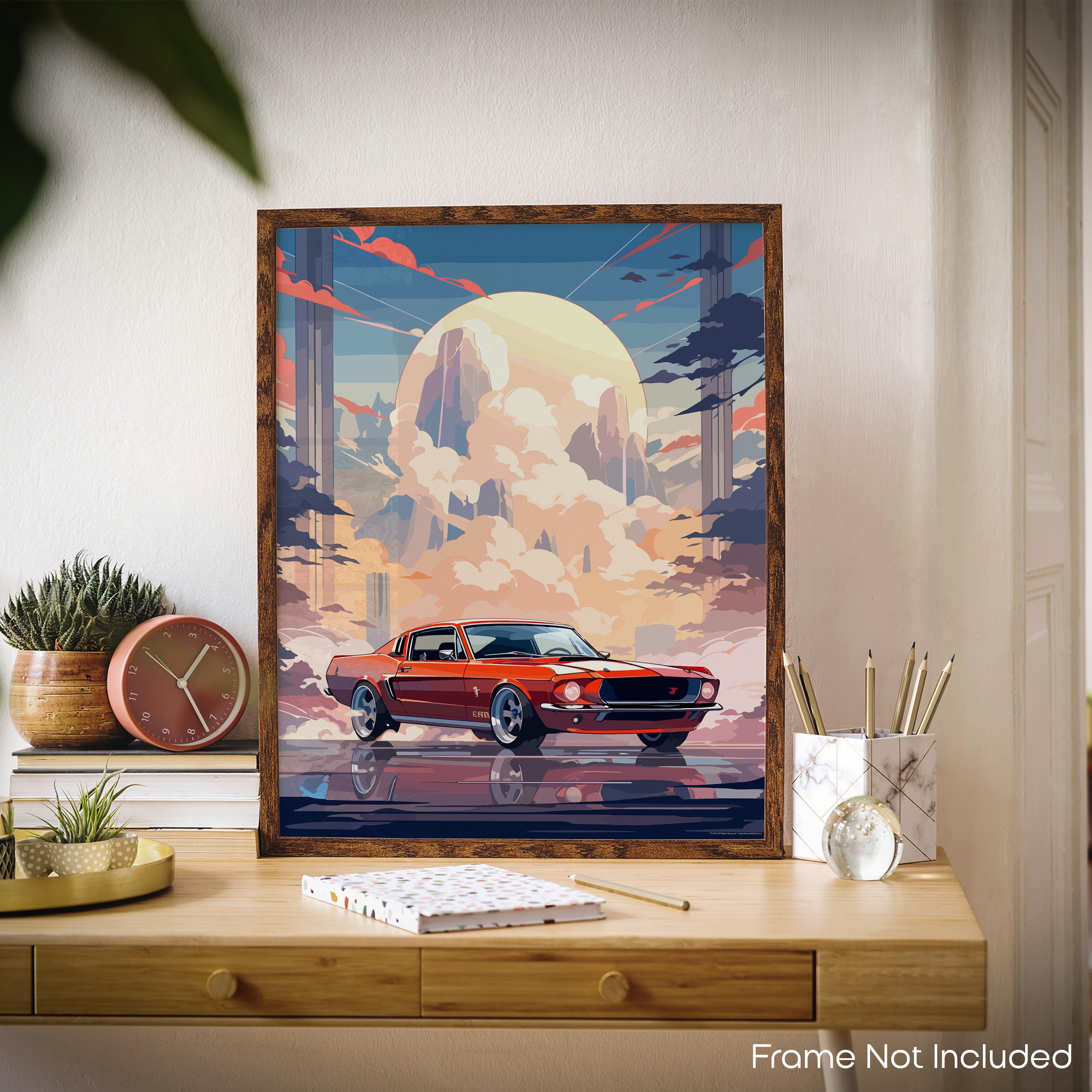 Powerful - Car Poster
