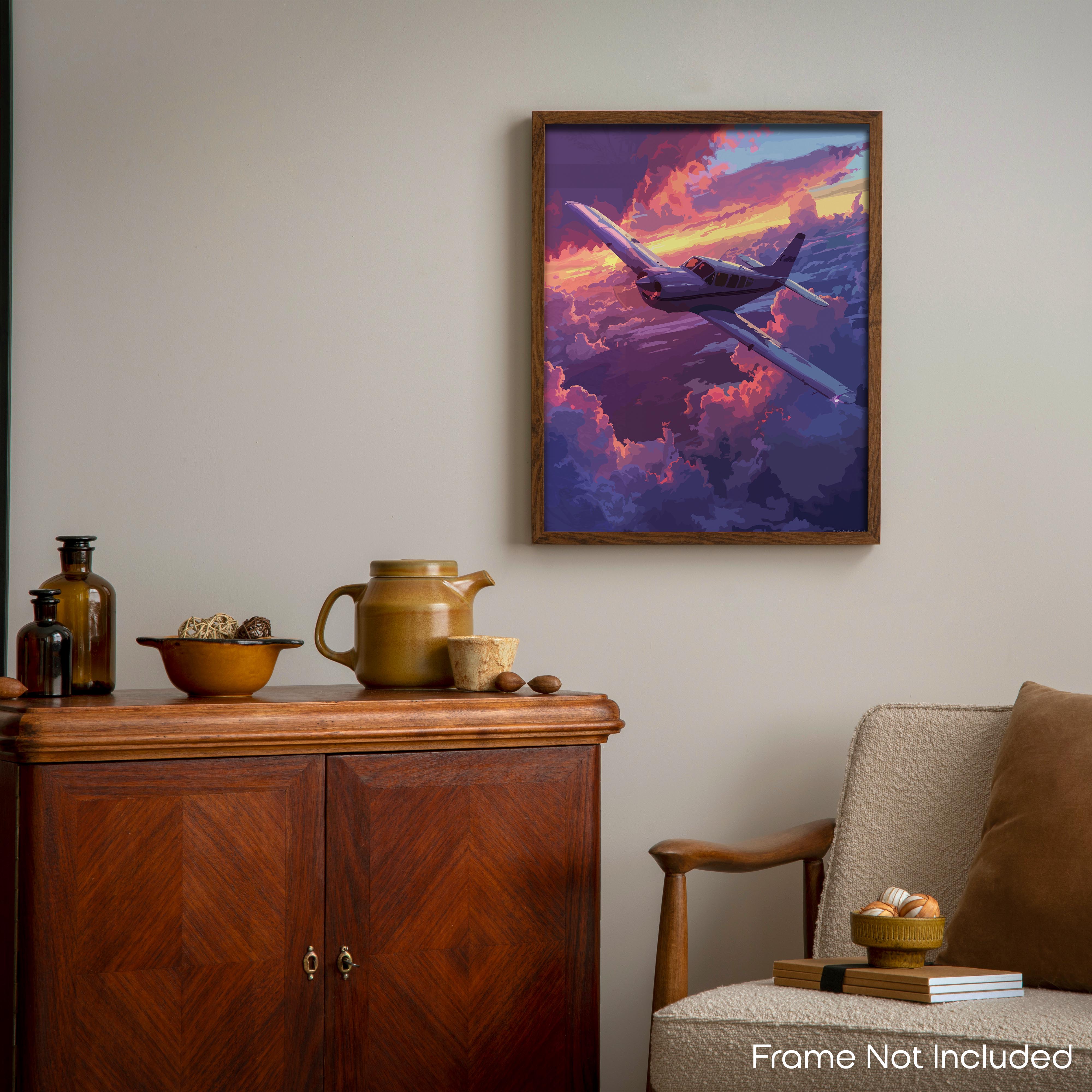 Buoyant - Airplane Poster