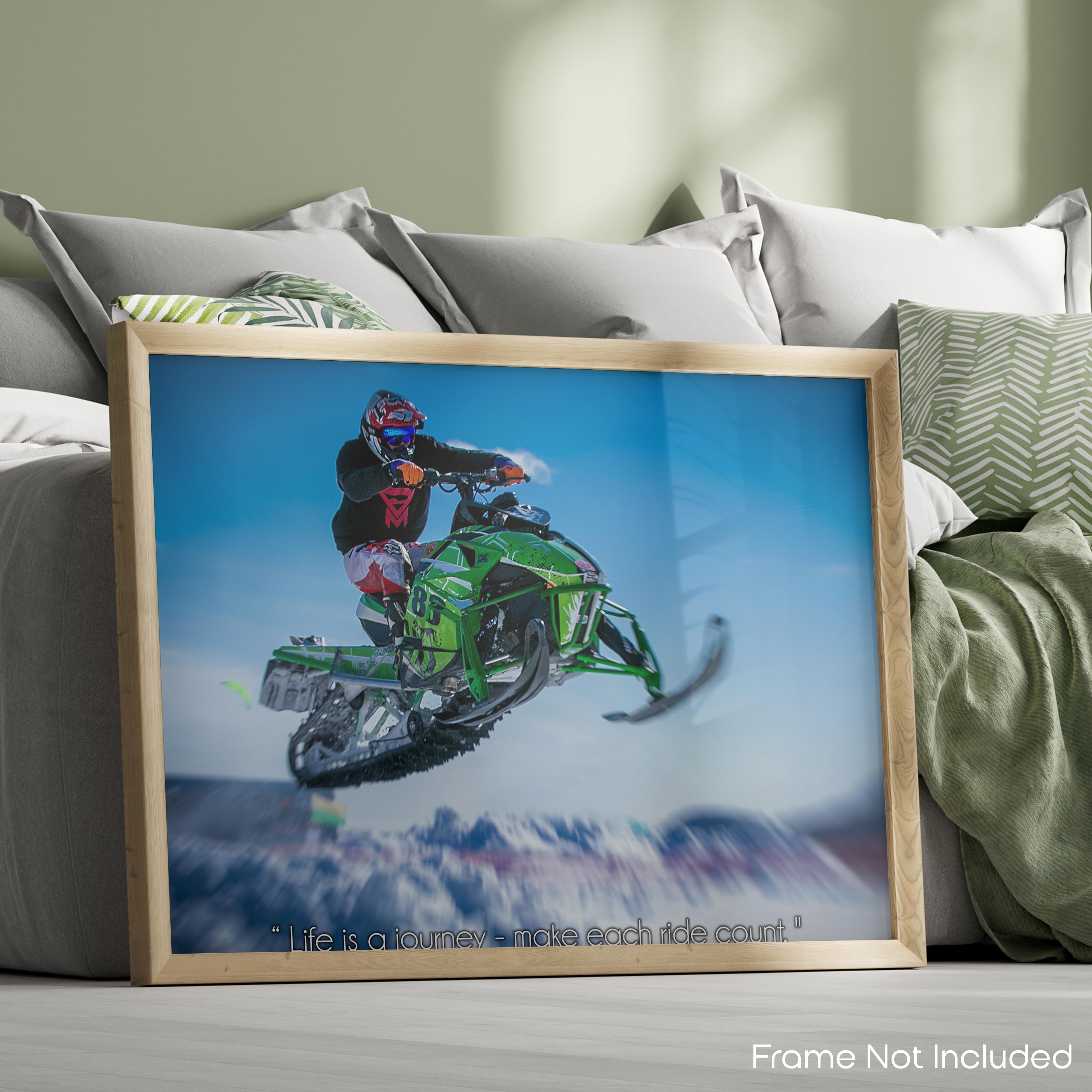 Ride - Snowmobile Poster