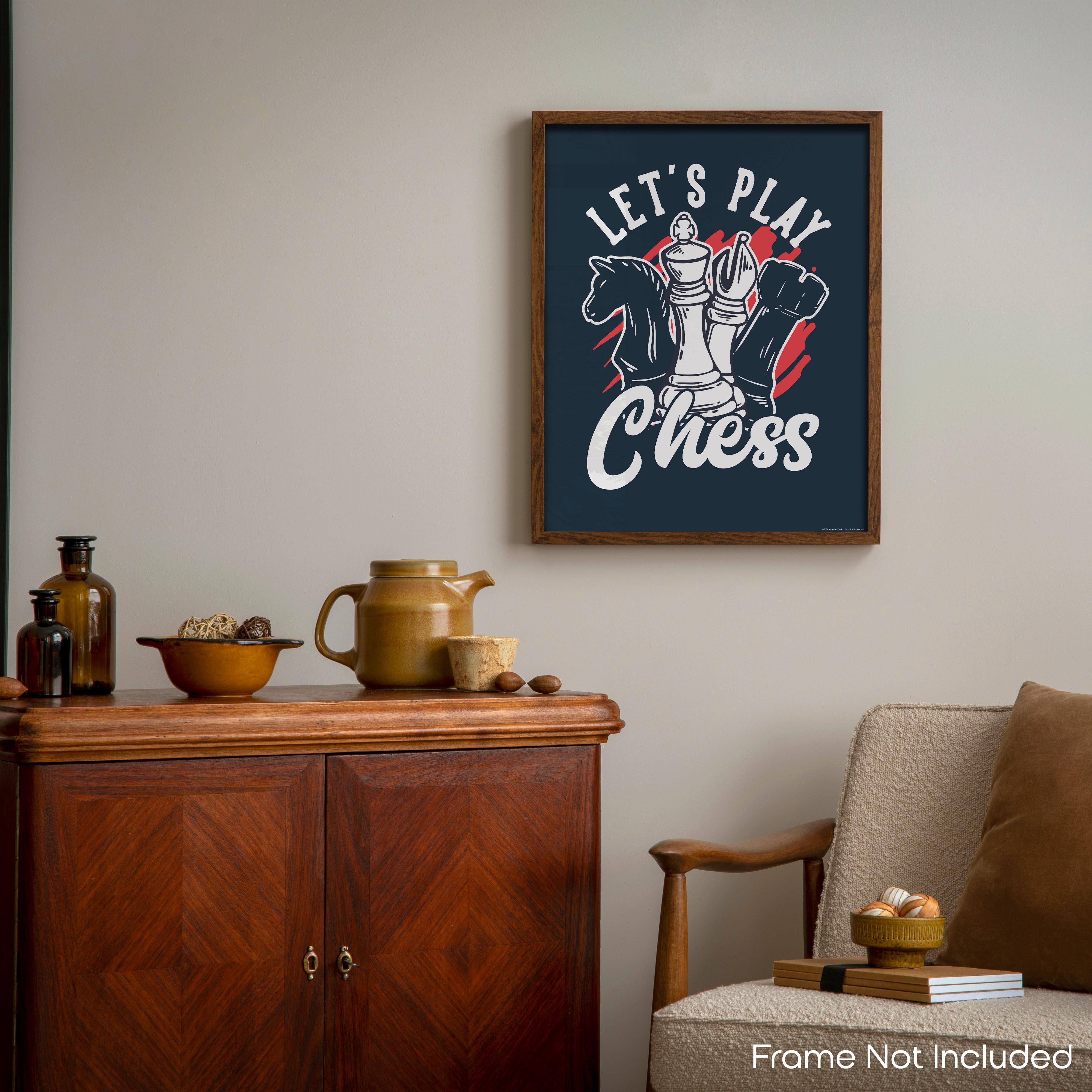 Let's Play Chess - Chess Poster